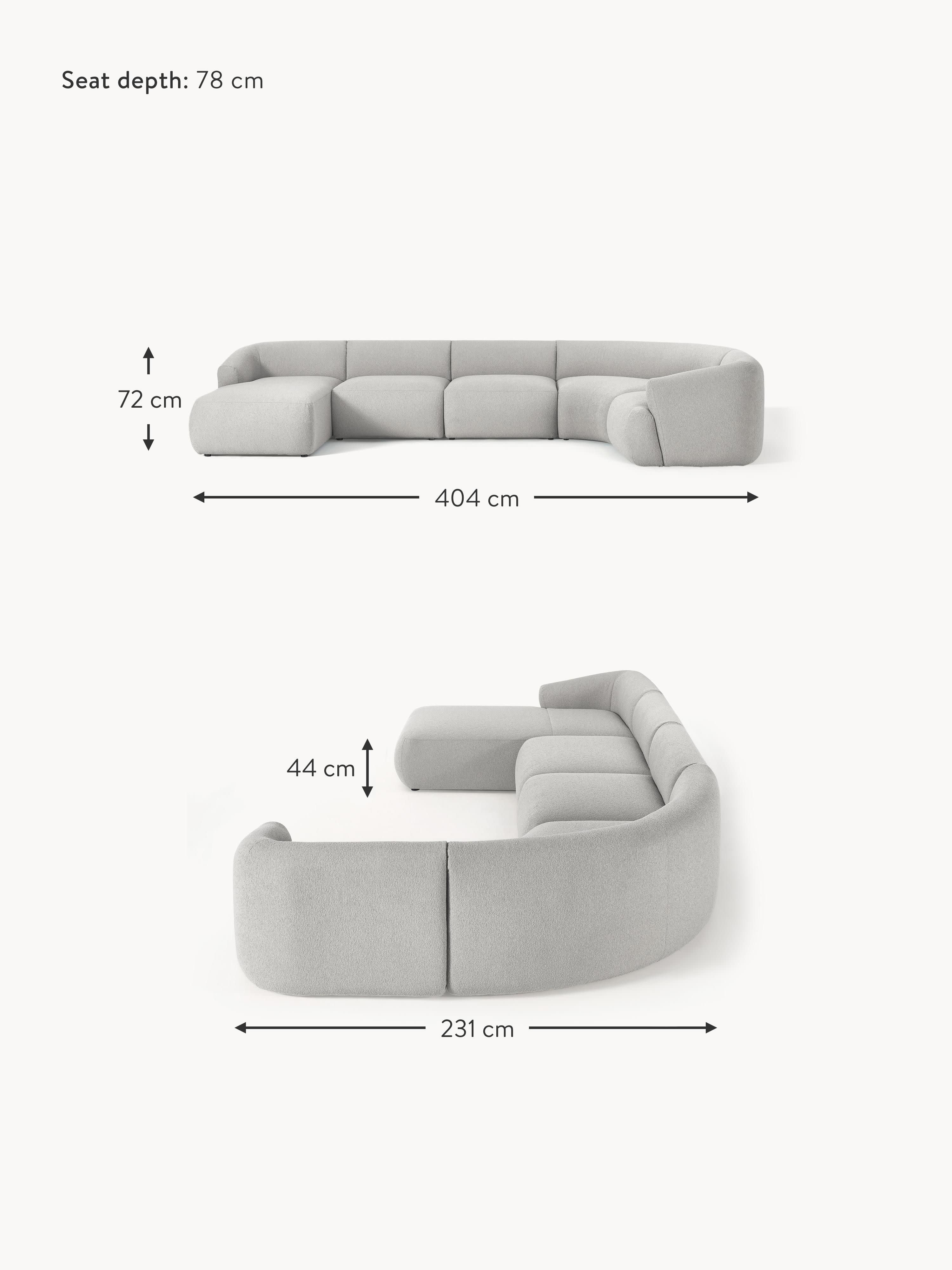 Sofia XL Modular Bouclé Sofa
