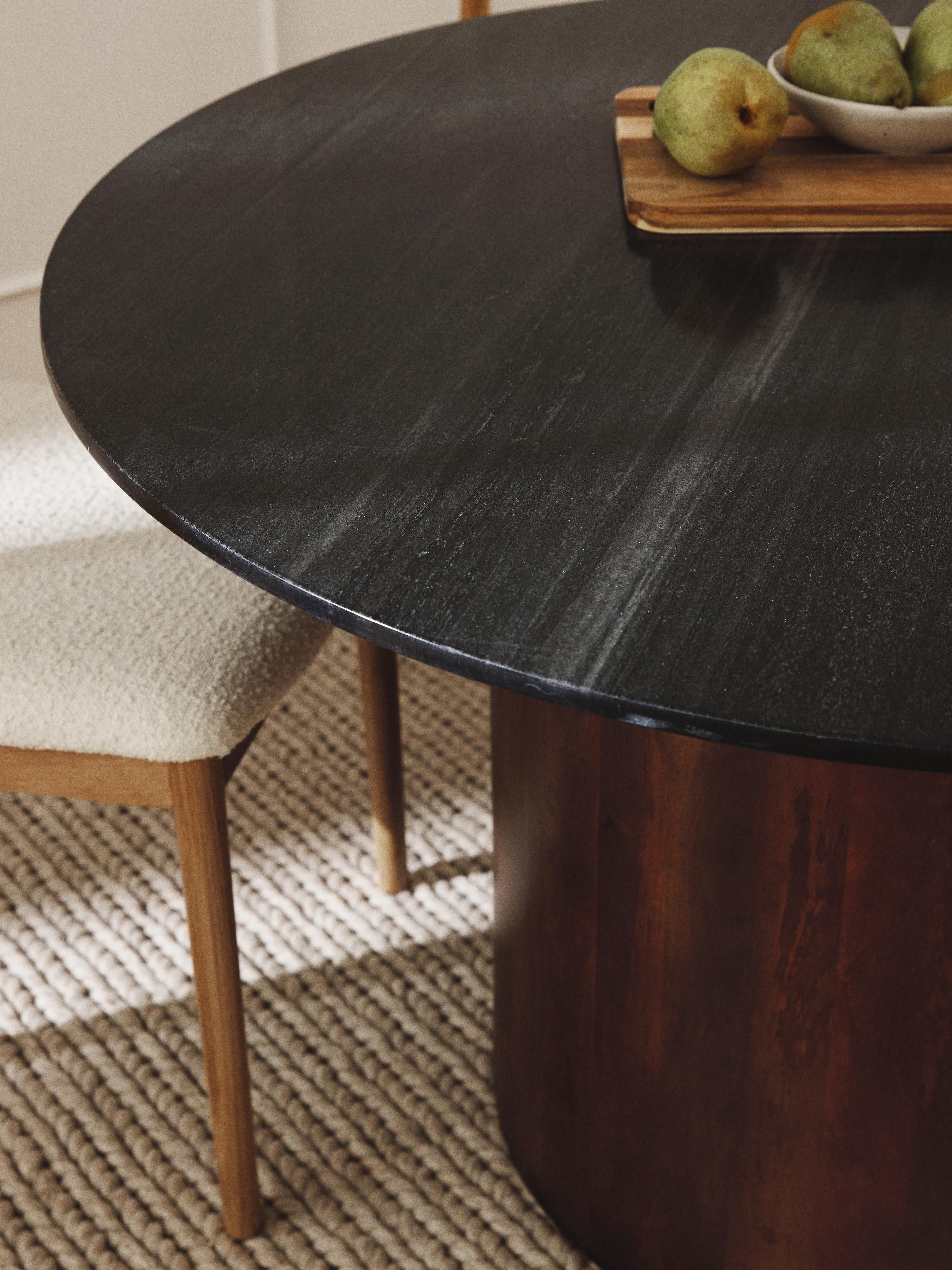 Abby Round Marble Dining Table, Ø 120 cm