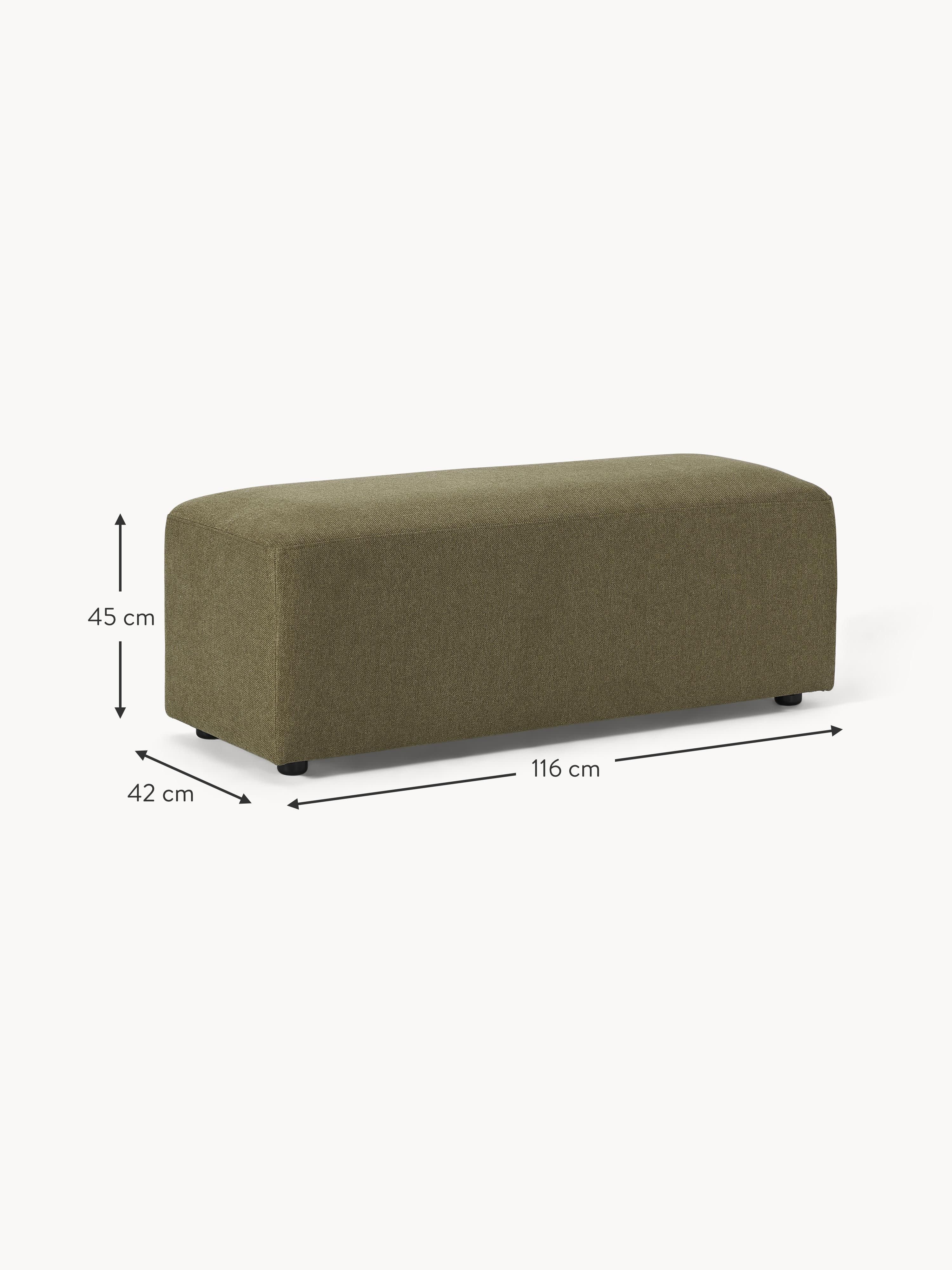 Melva XL Ottoman, W 116 x D 42 cm