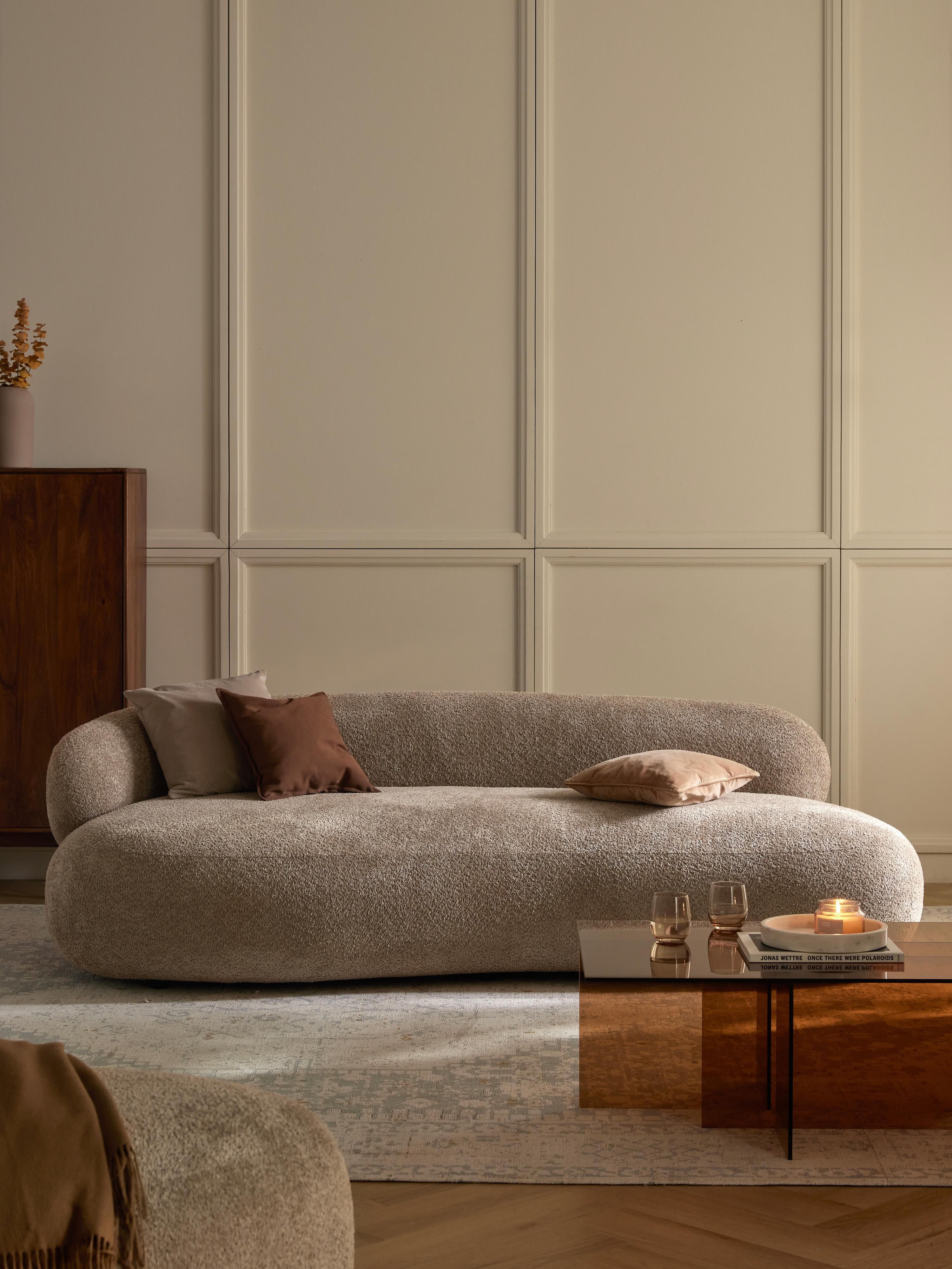 Alba Teddy Bouclé Sofa (3-seater)