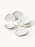 Gallery image 1 - Organic Shaped Porcelain Tableware Set Joana
