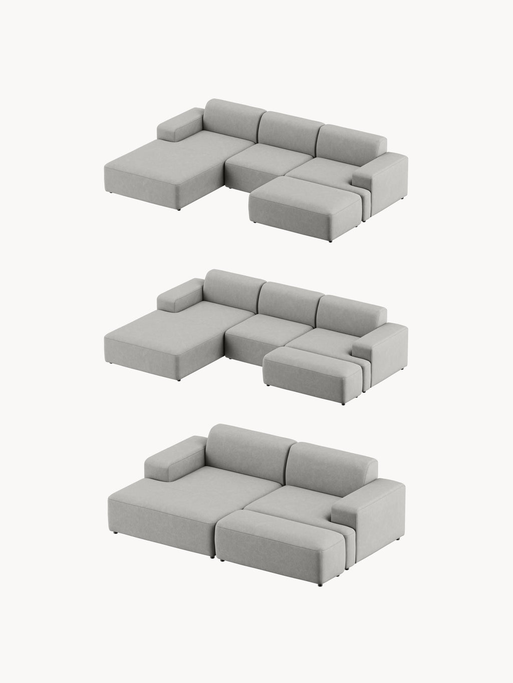 Melva Corner Sofa (4-seater)