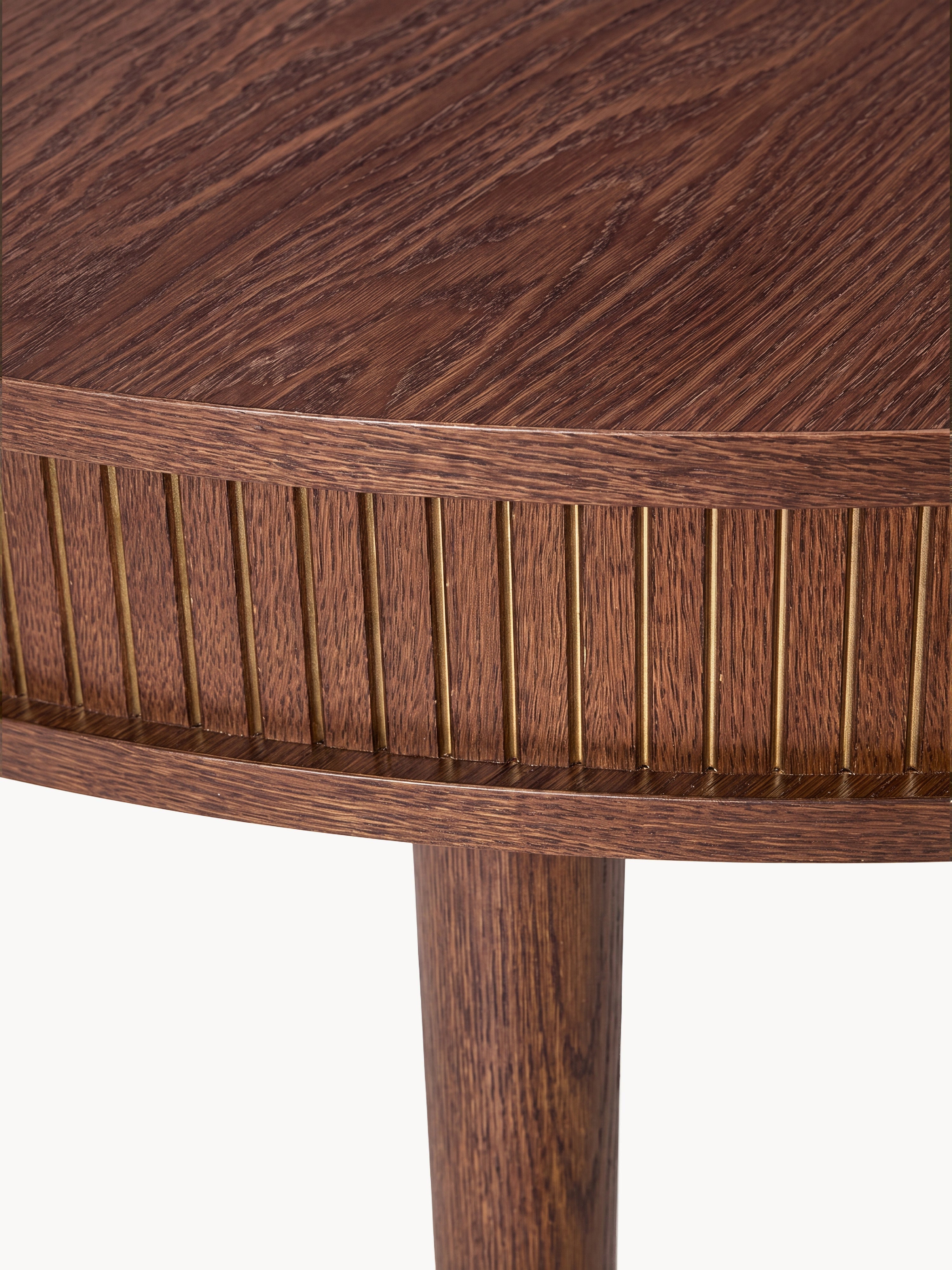 Calary Round Dining Table with Storage Space, in various sizes