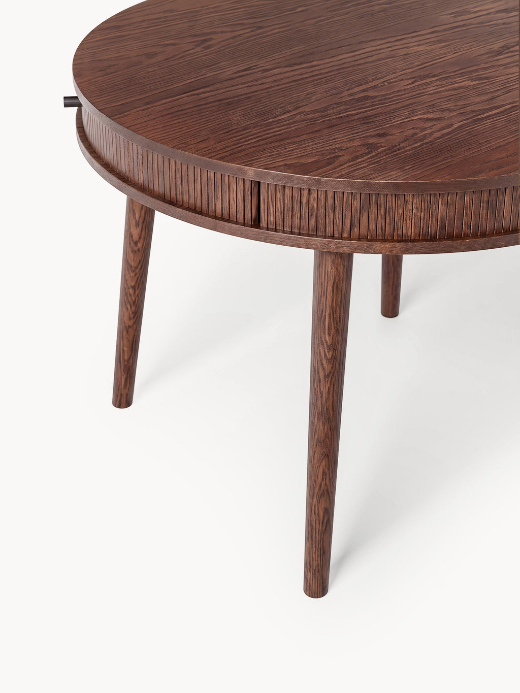 Calary Round Dining Table with Storage Space, in various sizes