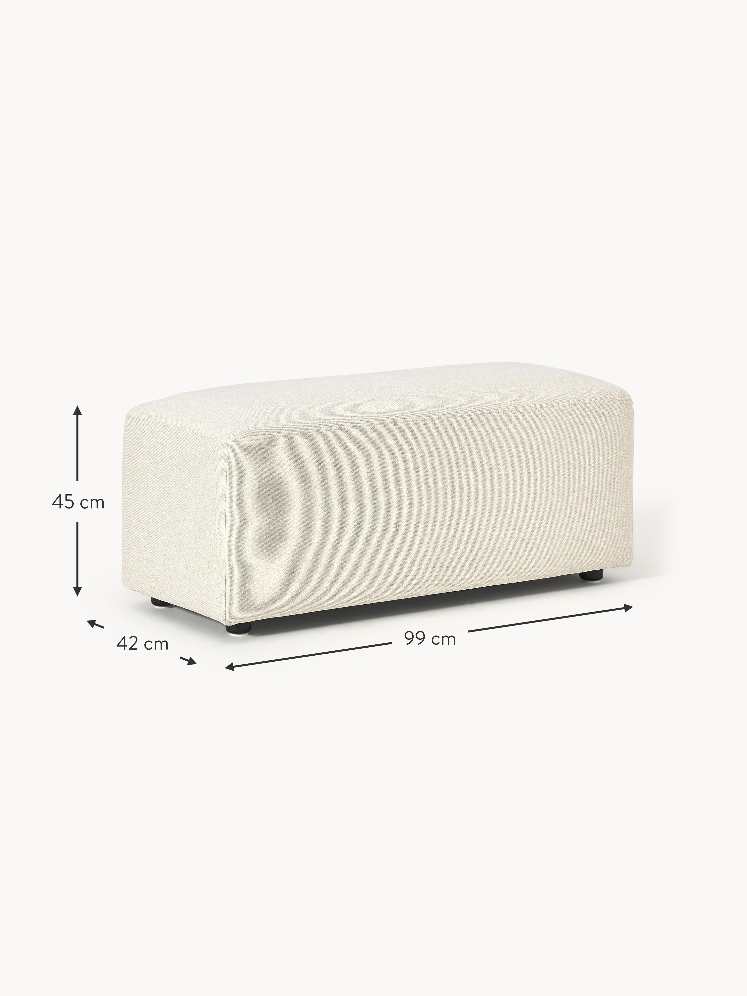 Melva Ottoman, W 99 x D 42 cm