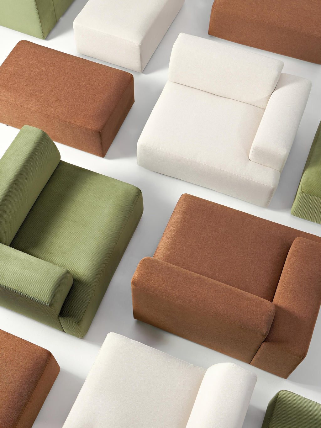 Melva Ottoman, W 99 x D 42 cm