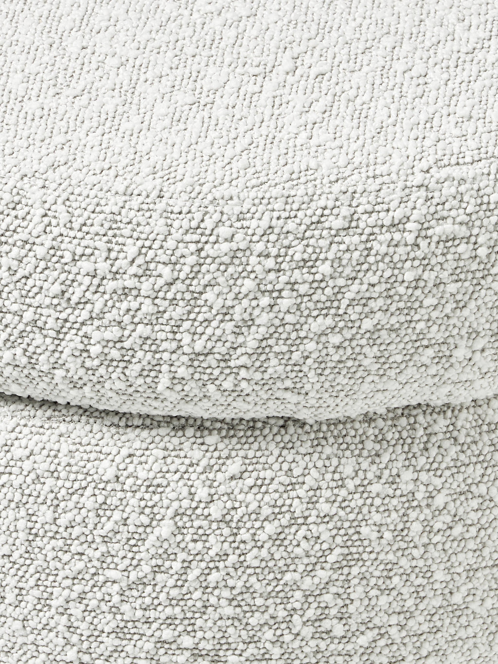 Alto Bouclé Upholstered Bench with Storage Space