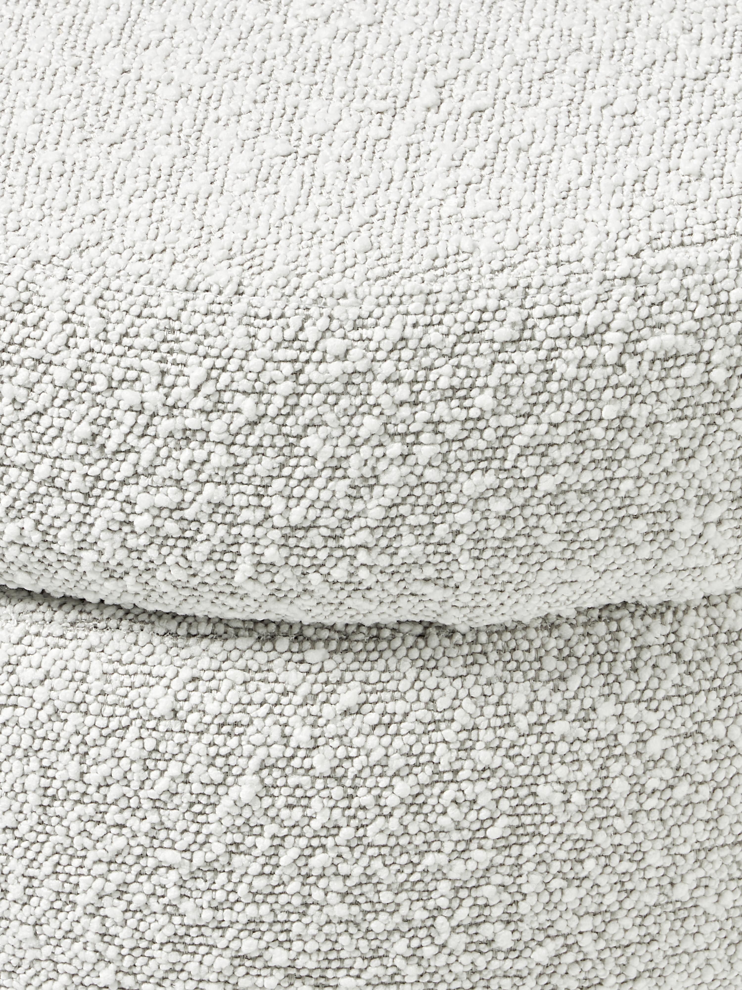 Alto Bouclé Upholstered Bench with Storage Space