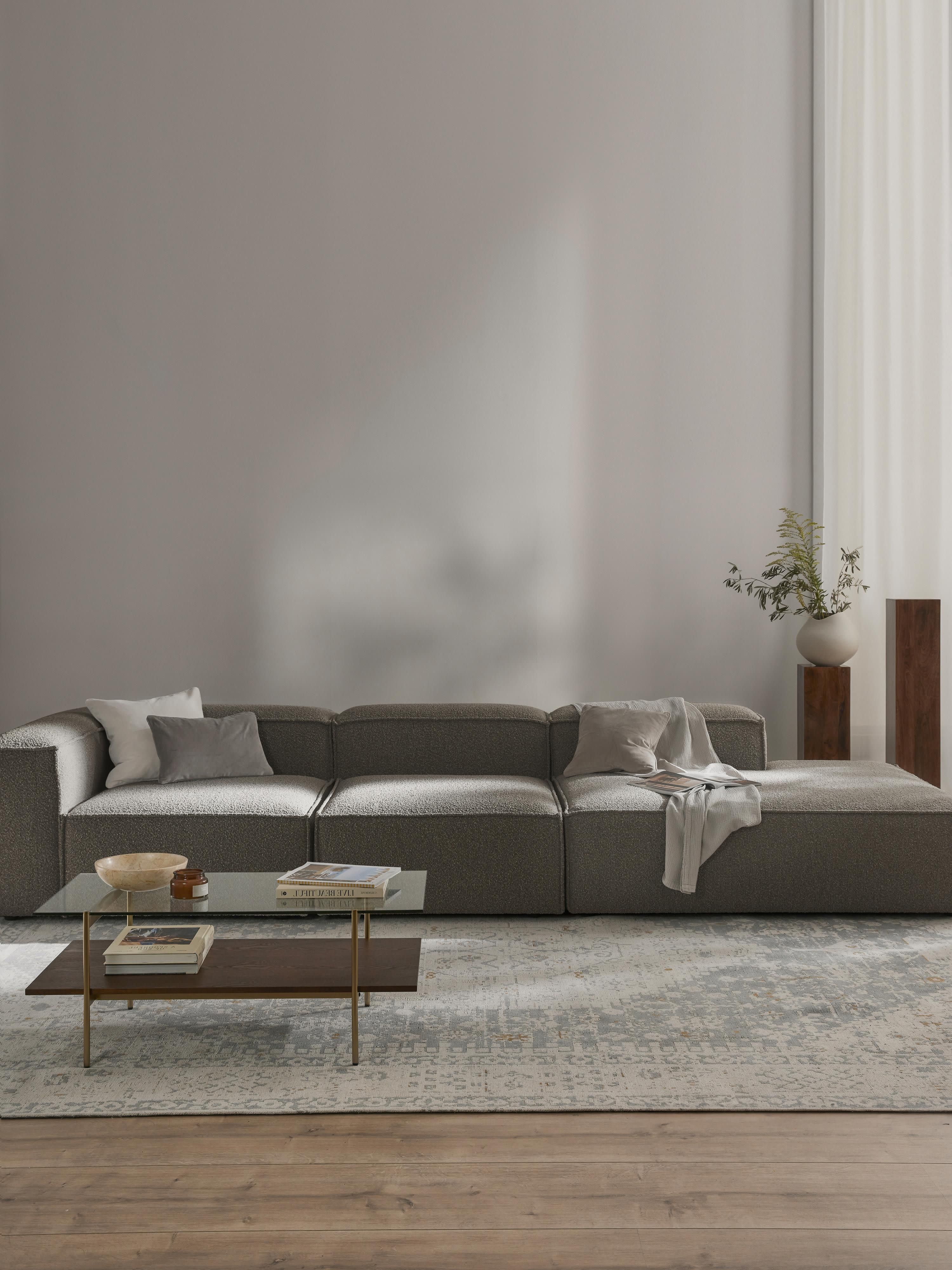 Lennon Bouclé Modular XL Ottoman