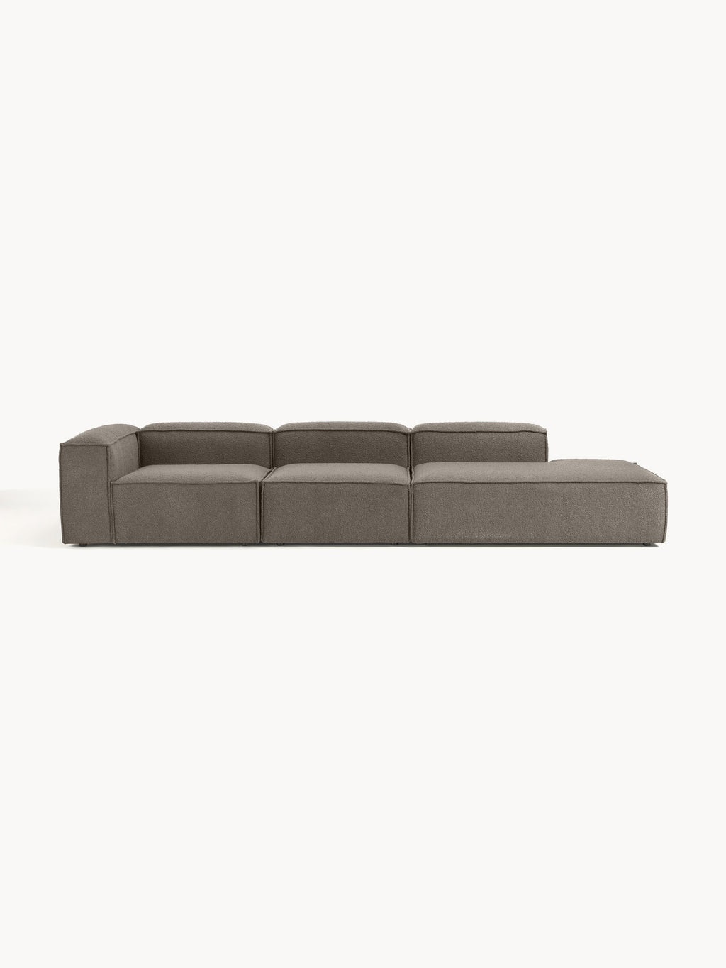 Gallery image 1 - Bouclé Modular XL Ottoman Lennon