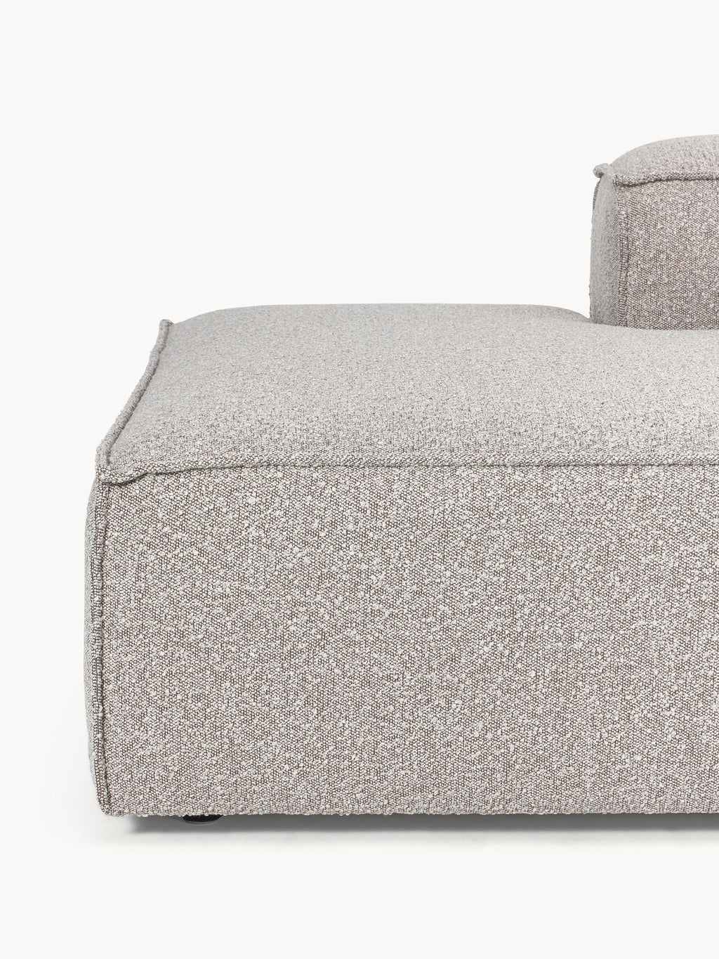 Lennon Bouclé Modular Ottoman