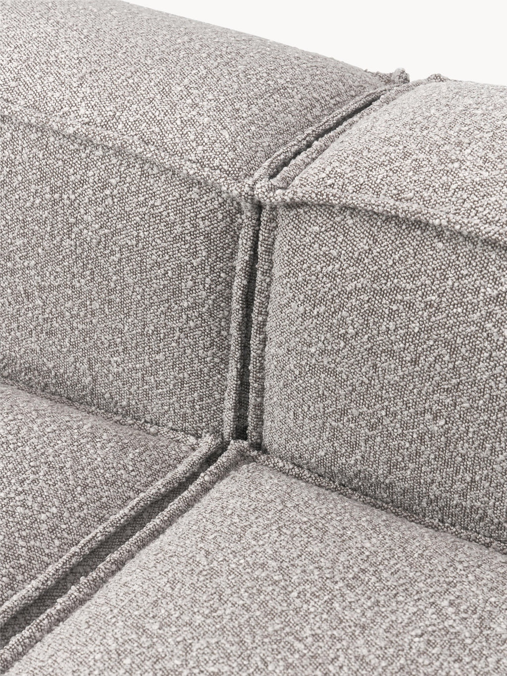 Lennon Bouclé Modular Ottoman
