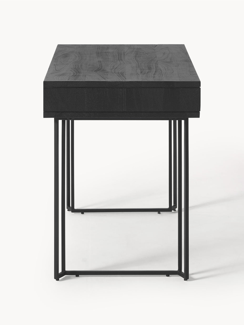 Luca Mango Wood Desk with Drawers