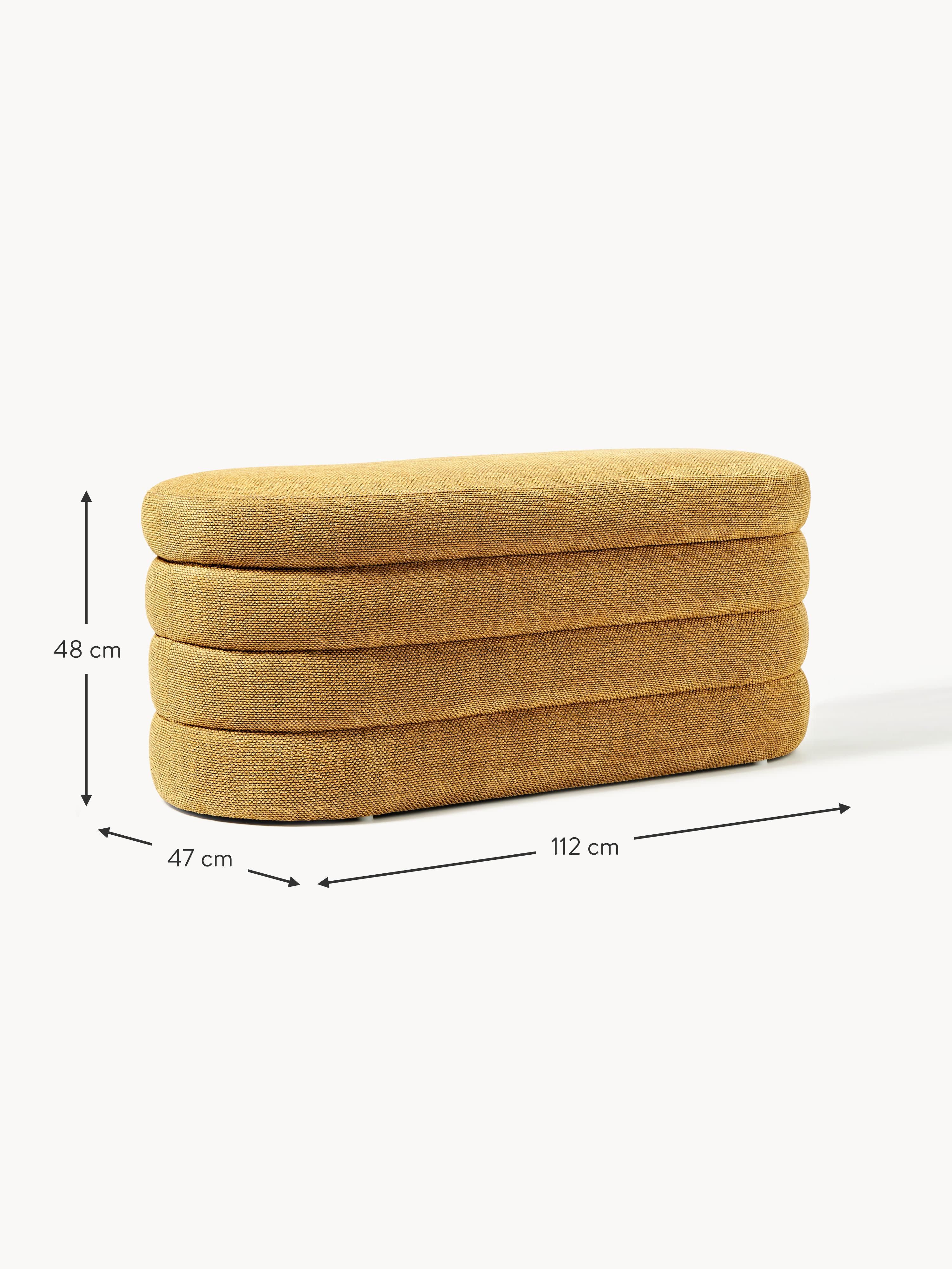 Alto Upholstered Bench with Storage Space