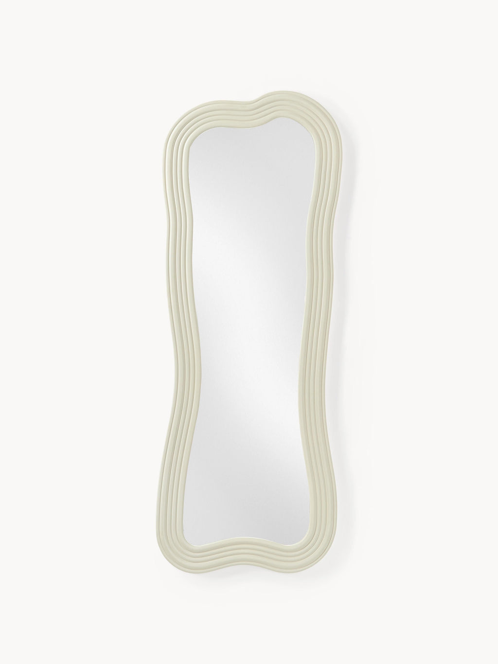 Gallery image 1 - Full-Length Wall Mirror Cosimo with Wavy Frame