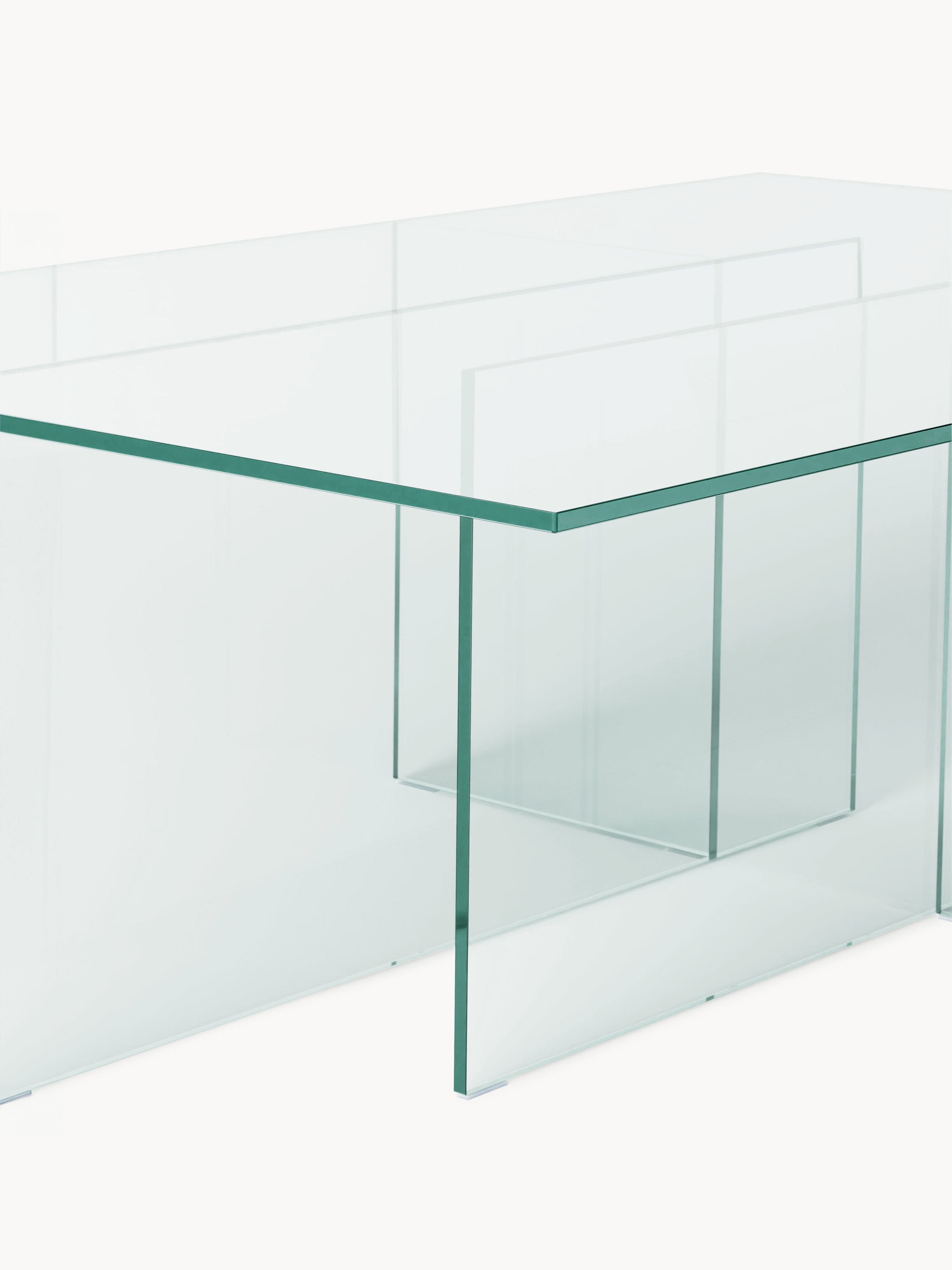 Anouk Glass Coffee Table, W 102 cm