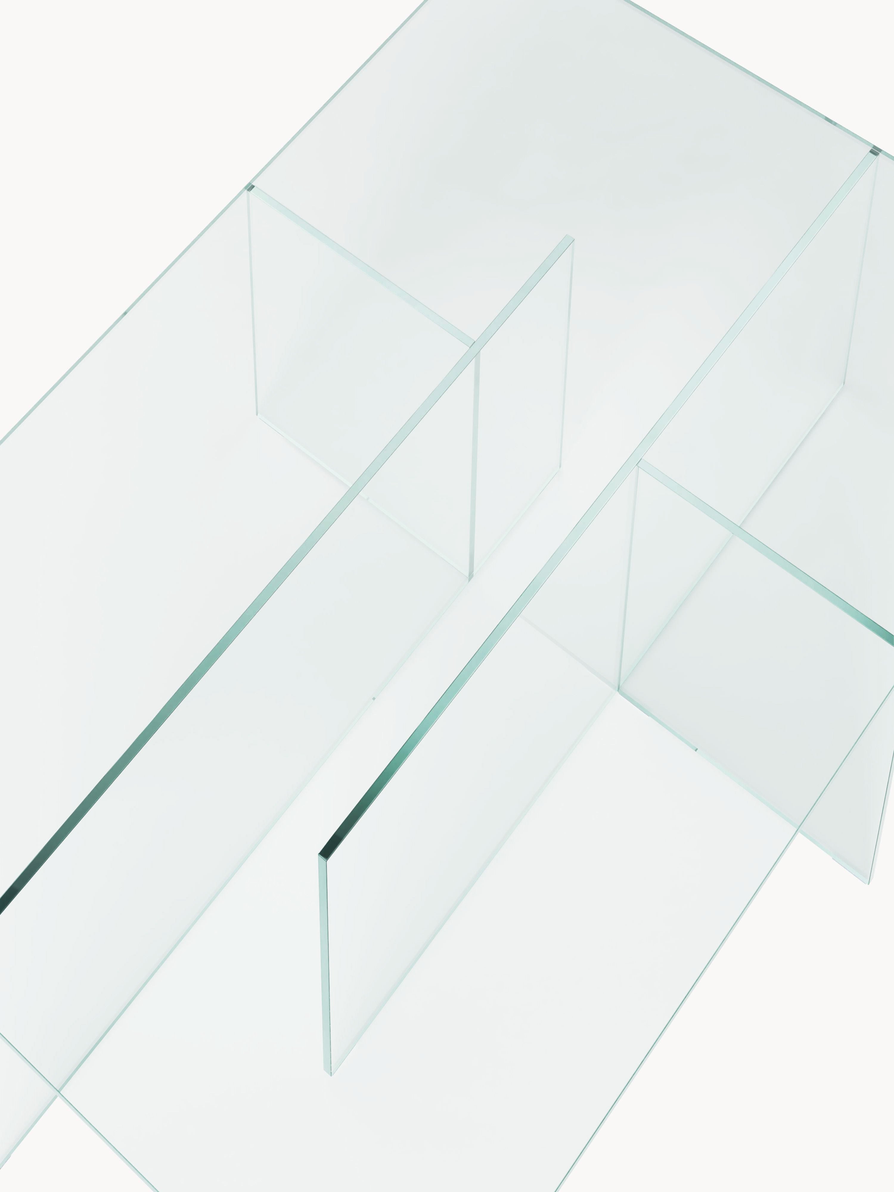 Anouk Glass Coffee Table, W 102 cm
