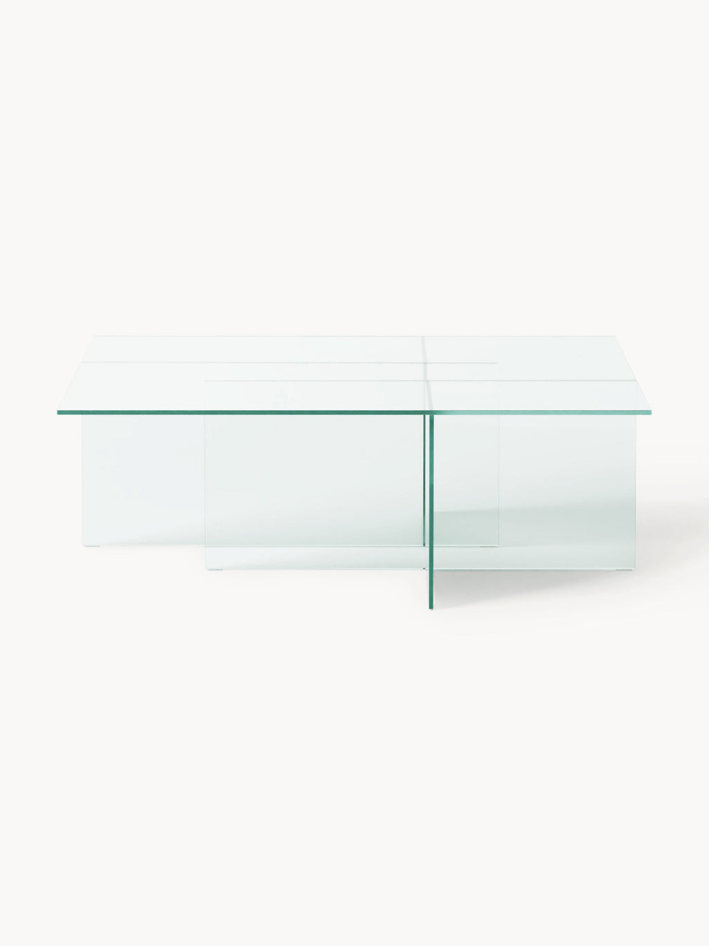 Anouk Glass Coffee Table, W 102 cm