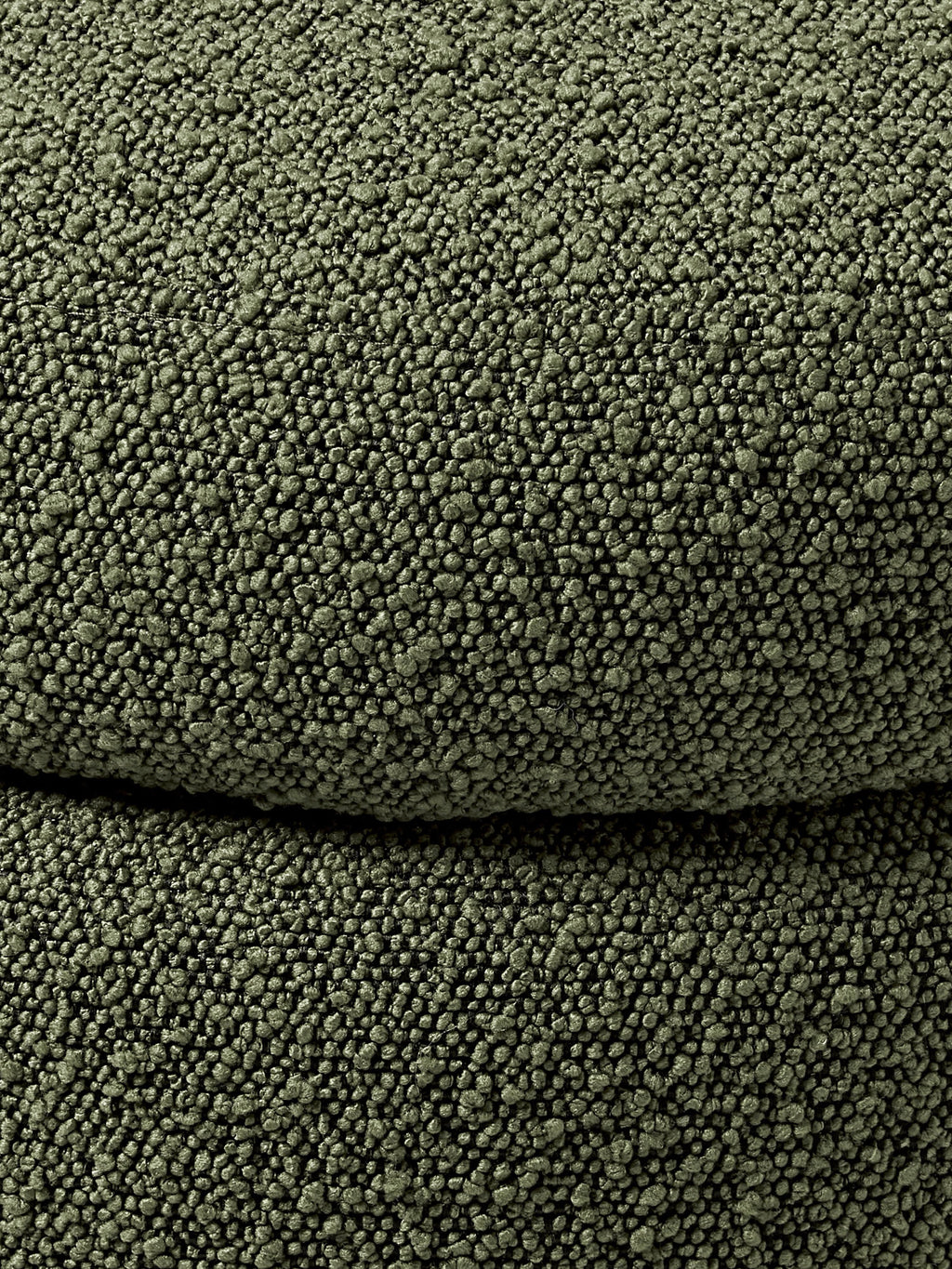 Alto Small Bouclé Upholstered Bench with Storage Space