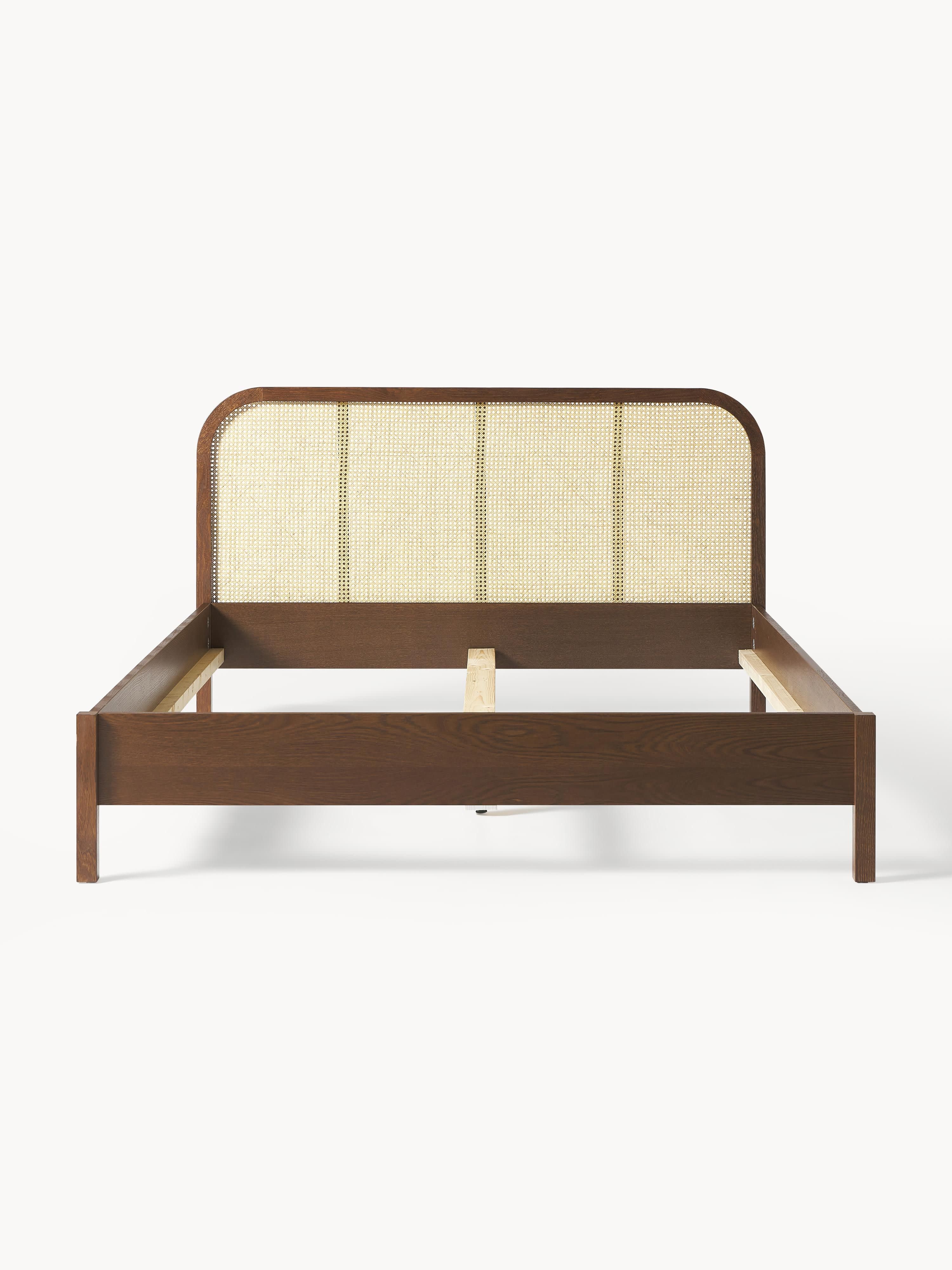 Jones Wooden Bed with Viennese Braid Headboard