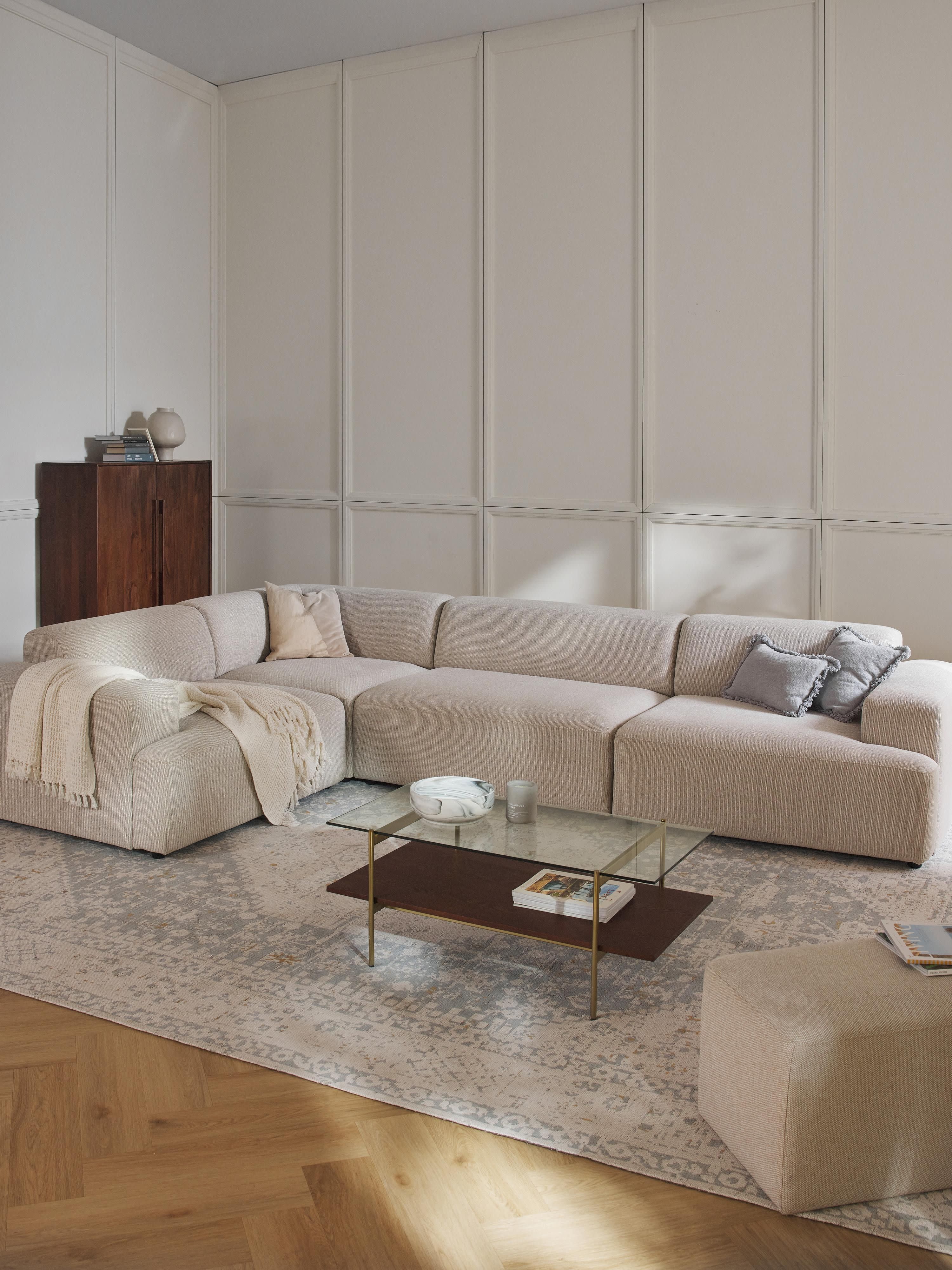 Melva Large Corner Sofa (4-seater)