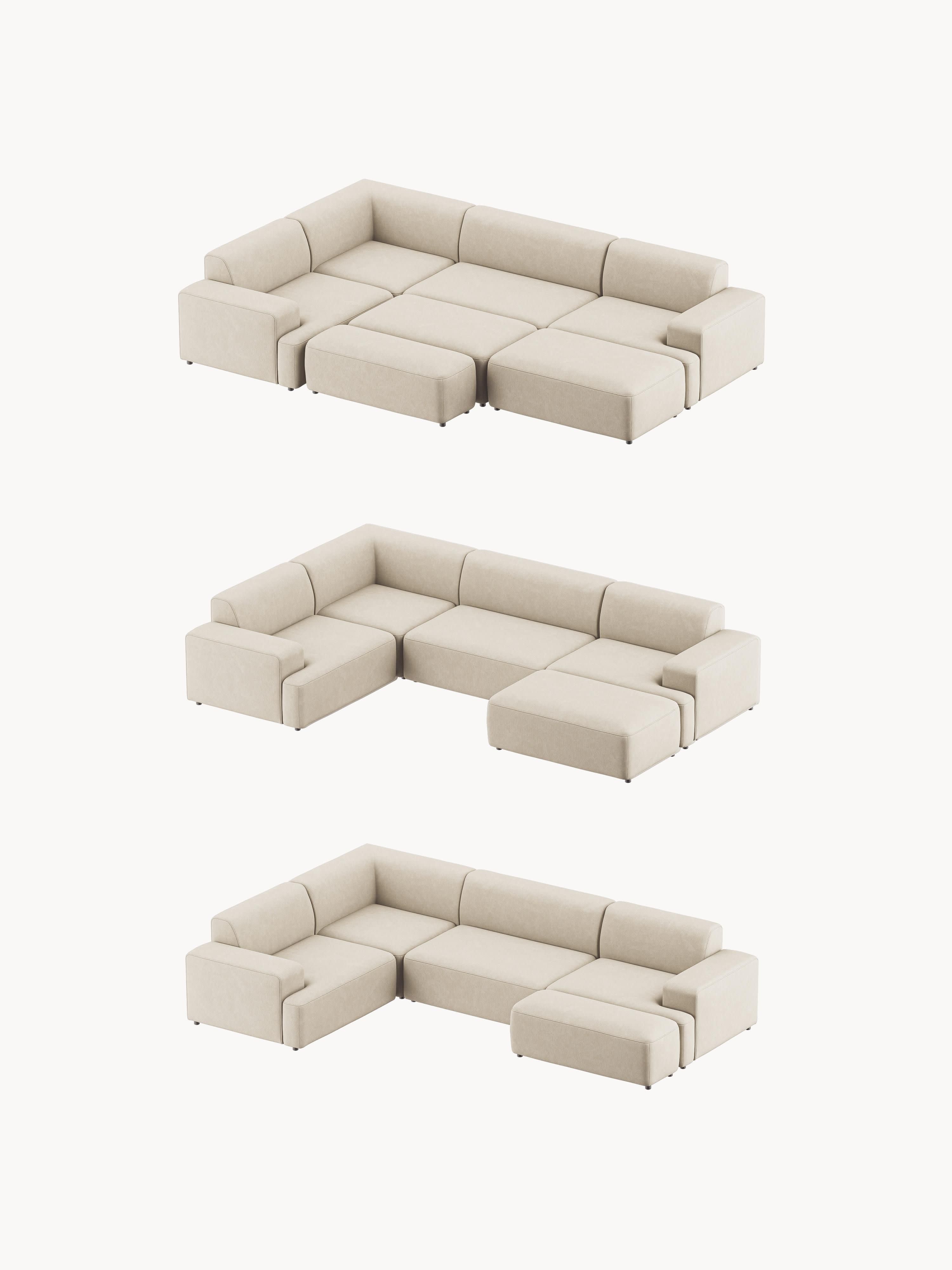 Melva Large Corner Sofa (4-seater)