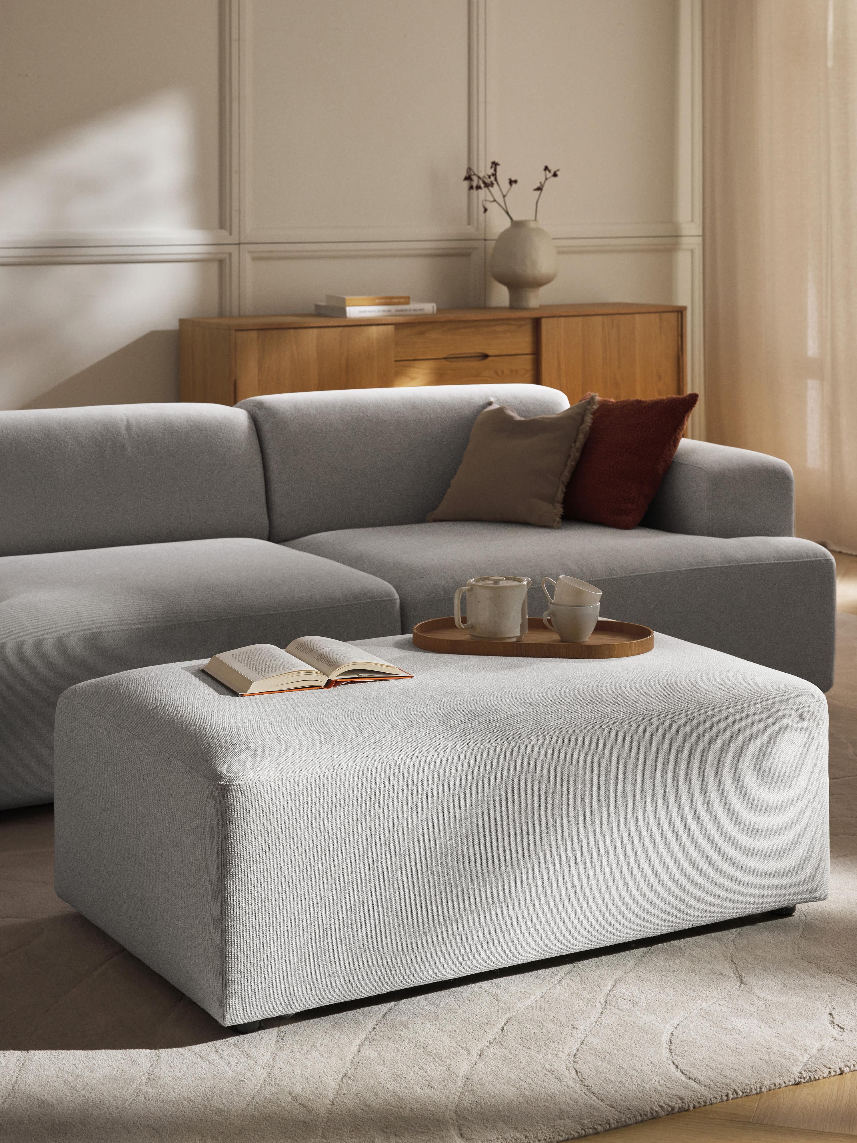 Melva XL Ottoman, W 116 x D 72 cm