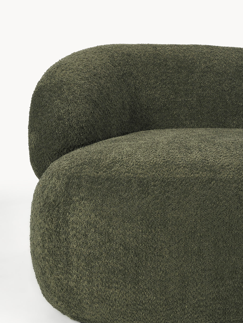 Alba Teddy Bouclé Lounge Chair