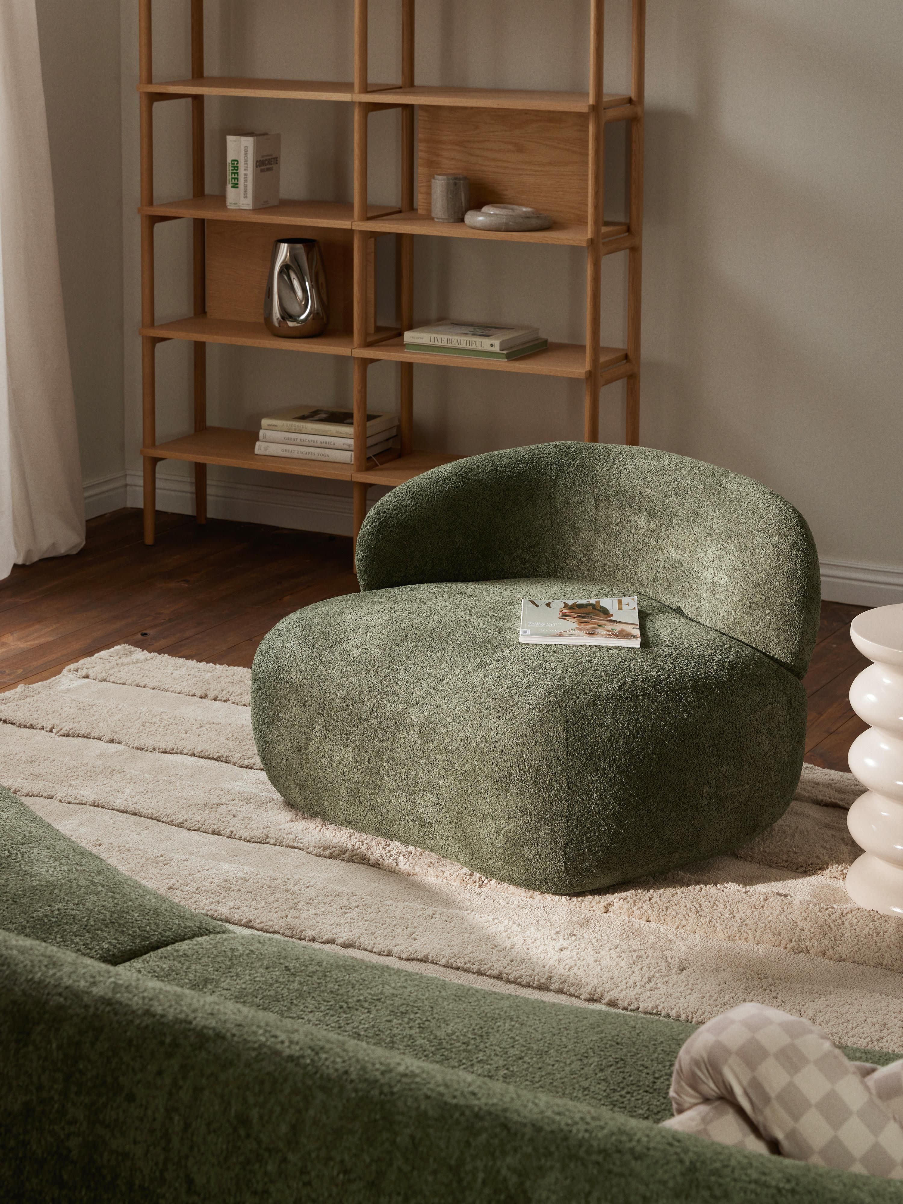 Alba Teddy Bouclé Lounge Chair