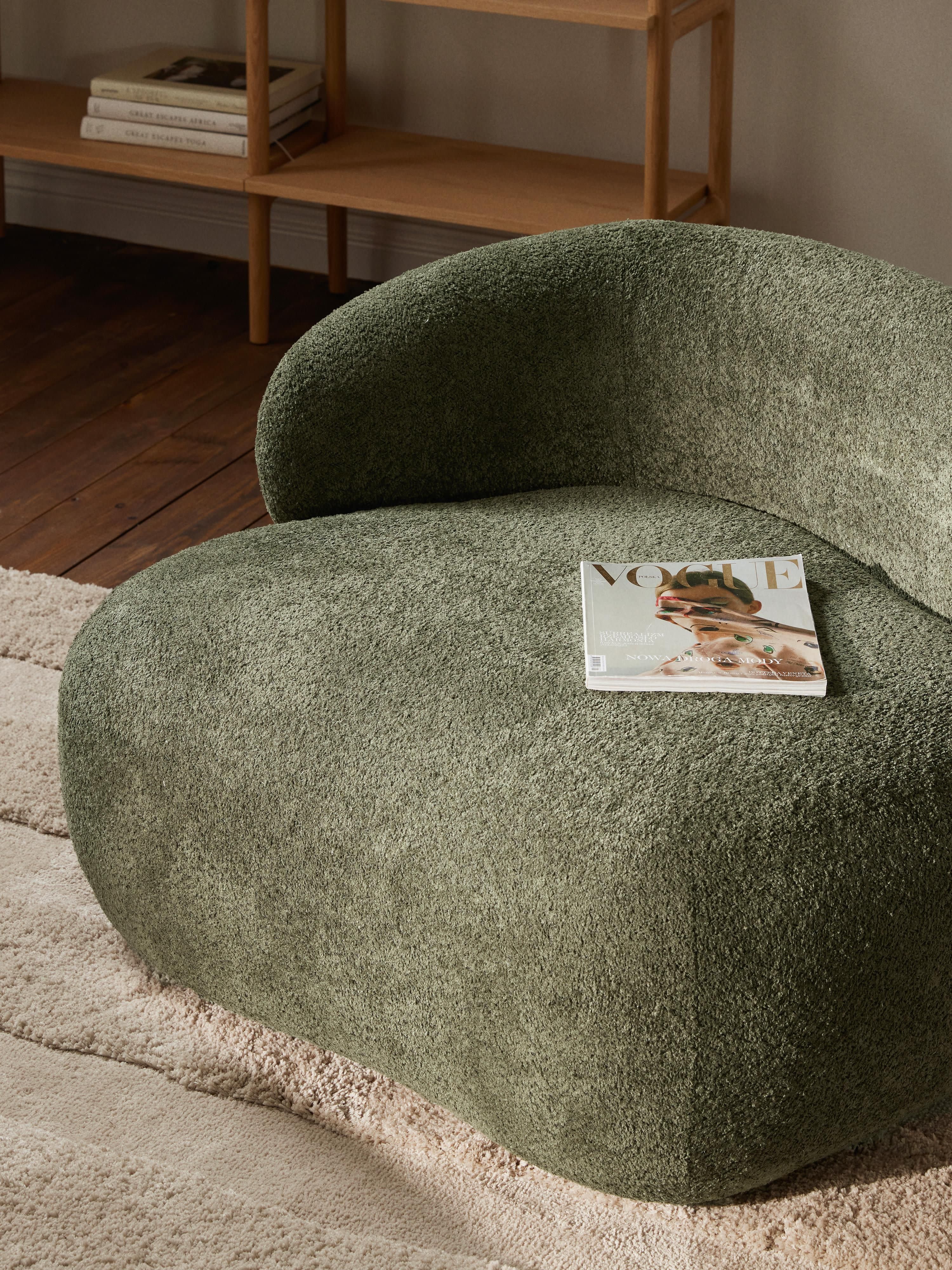 Alba Teddy Bouclé Lounge Chair