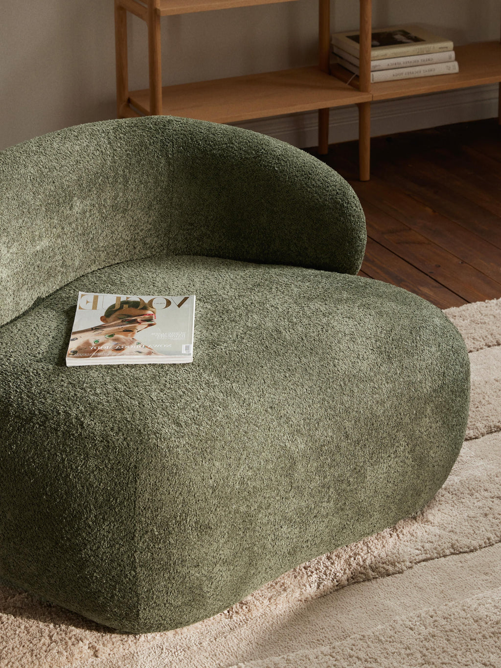 Alba Teddy Bouclé Lounge Chair