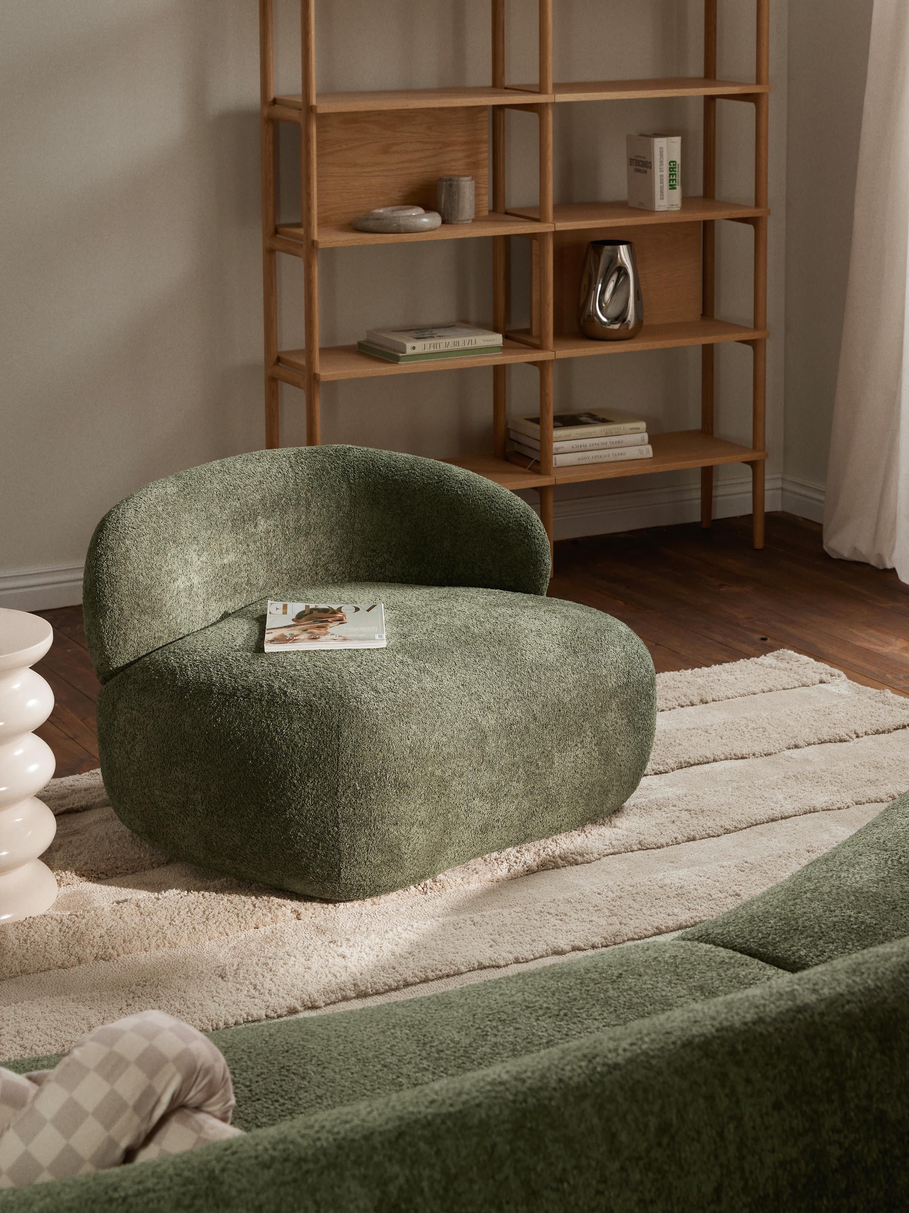Alba Teddy Bouclé Lounge Chair