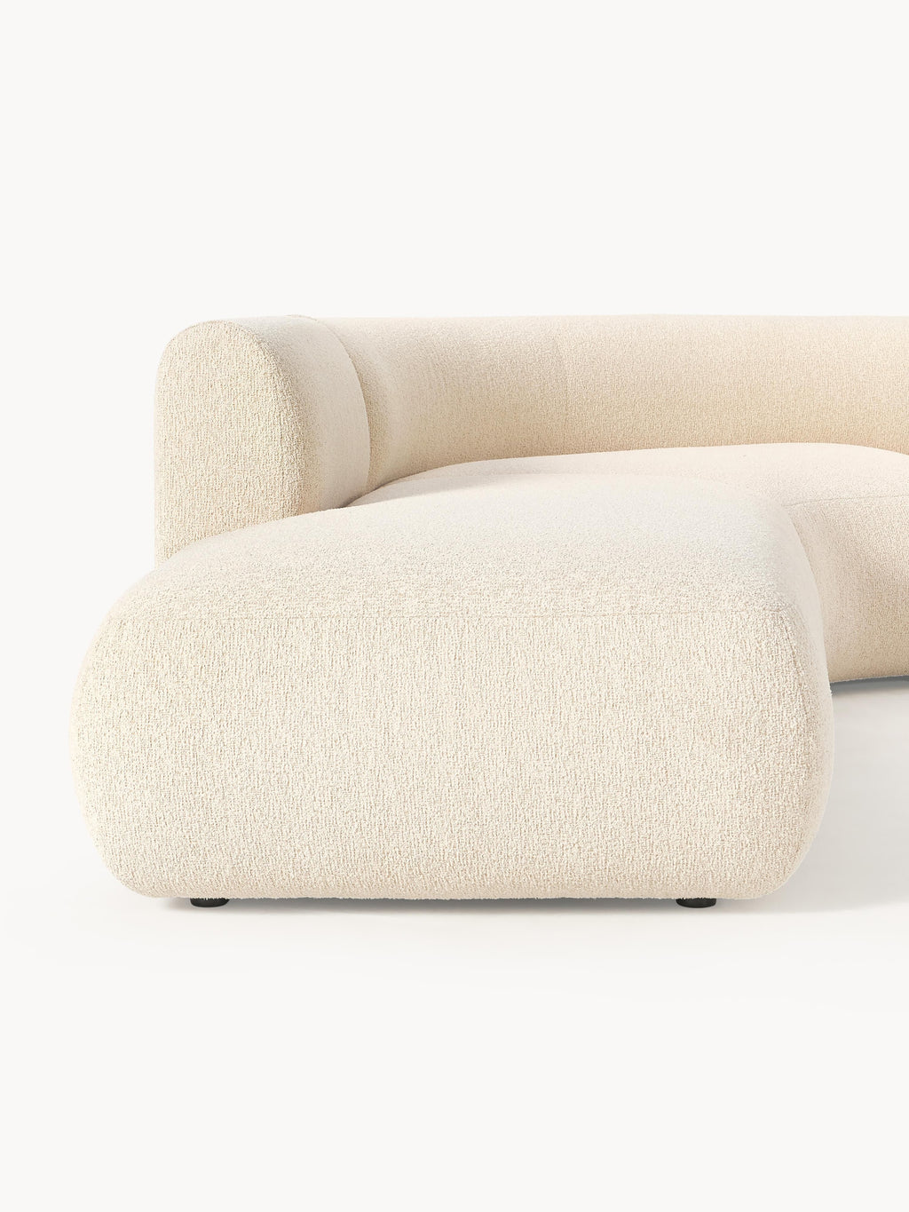 Sofia Modular Bouclé Corner Sofa (3-seater)