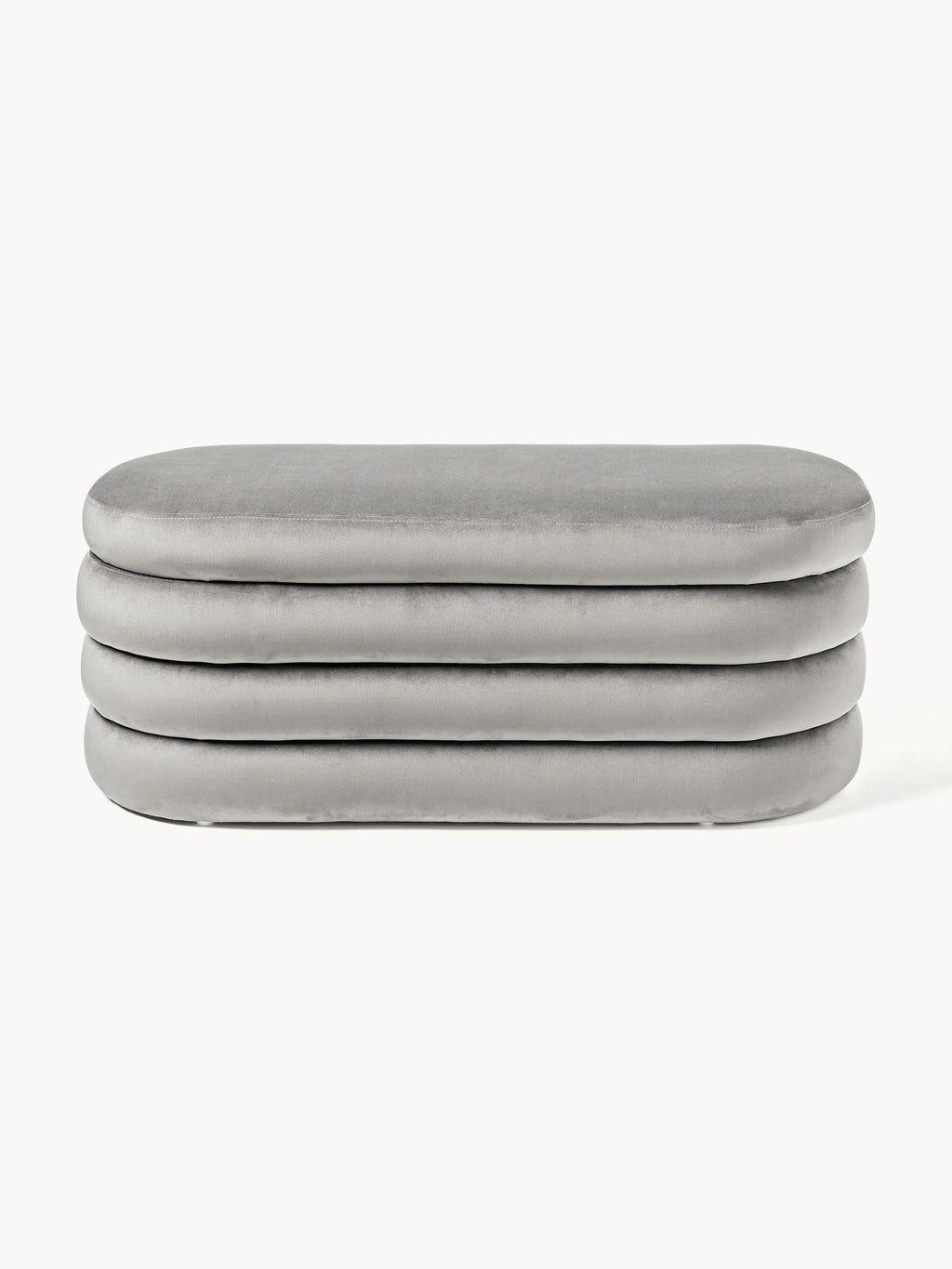 Alto Velvet Upholstered Bench with Storage Space