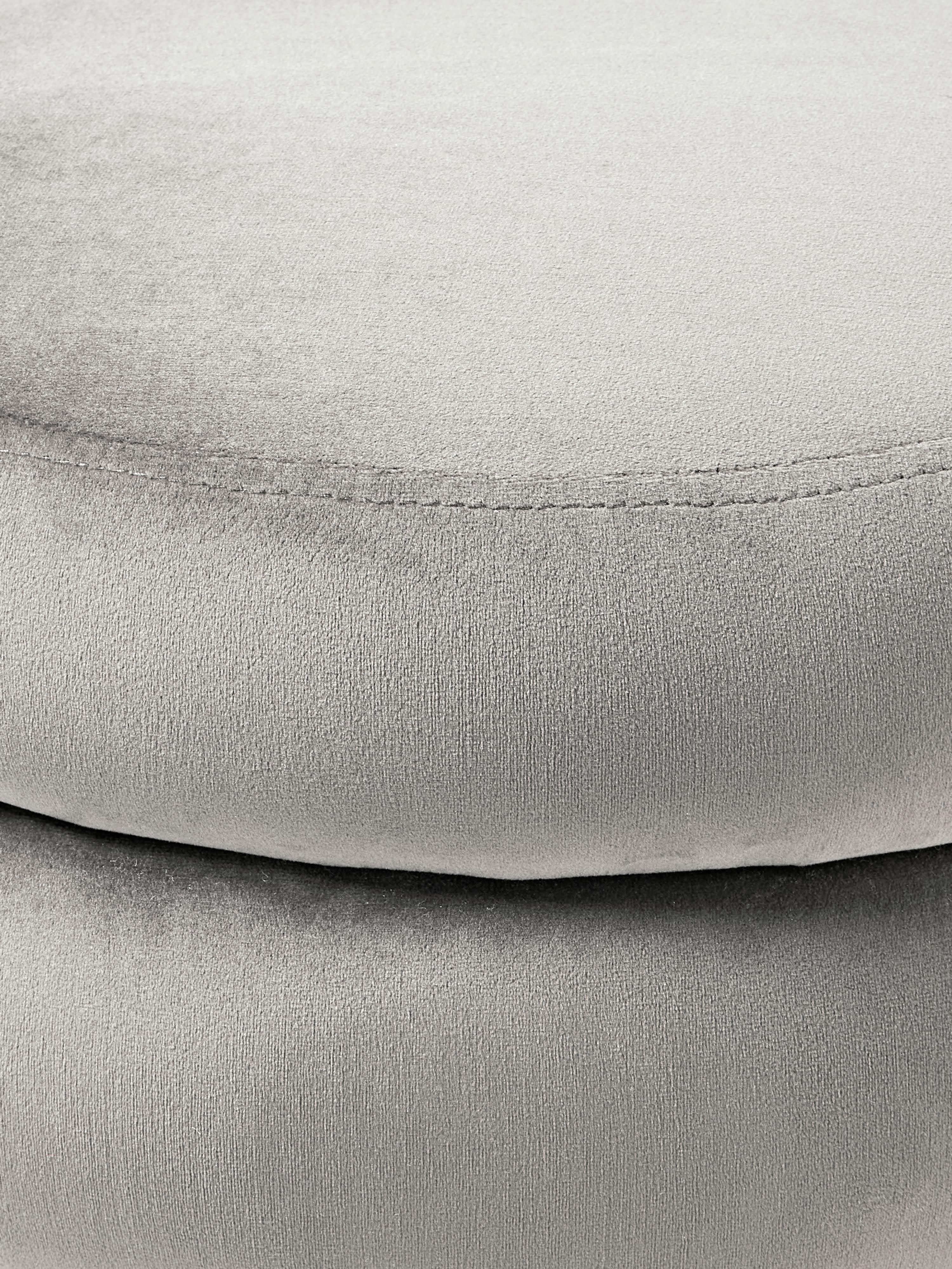 Alto Velvet Upholstered Bench with Storage Space