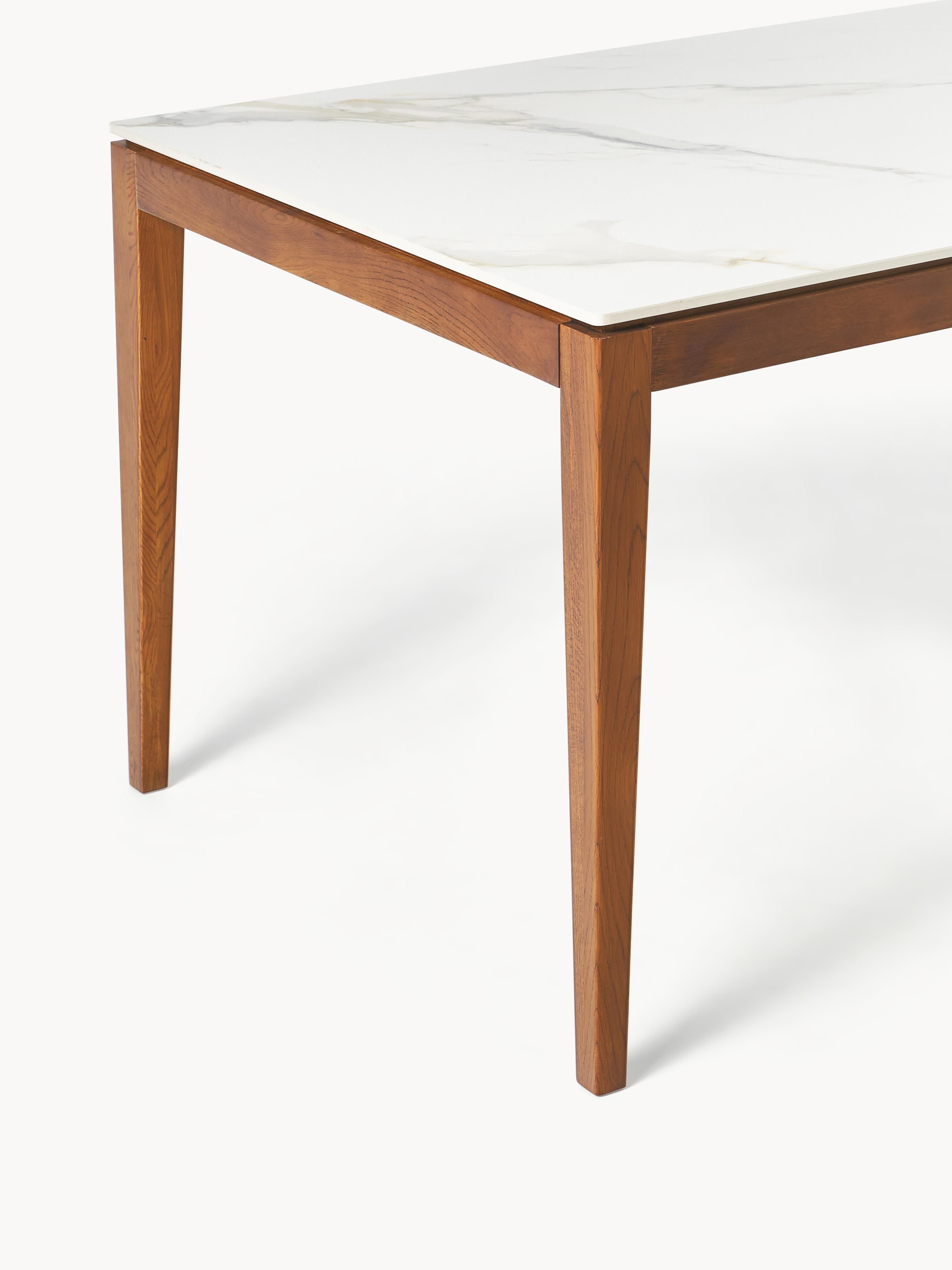 Jackson Marble Effect Dining Table, in various sizes