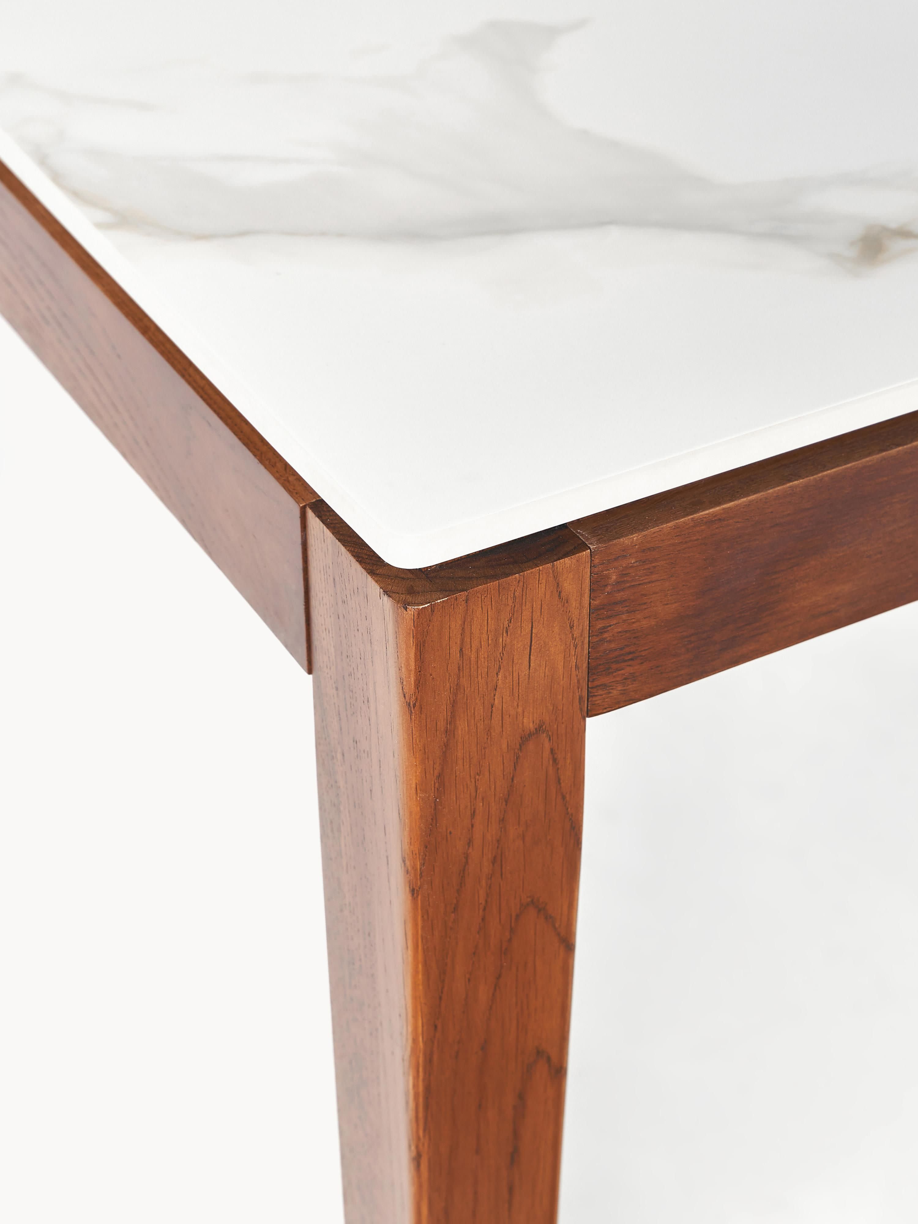Jackson Marble Effect Dining Table, in various sizes