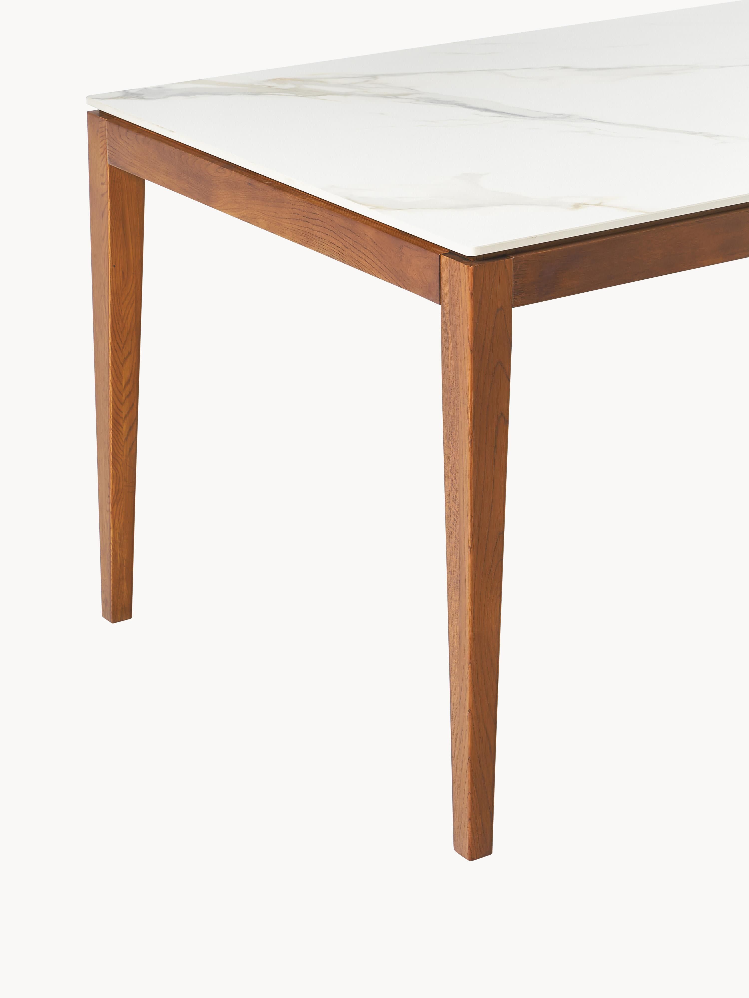 Jackson Marble Effect Dining Table, in various sizes