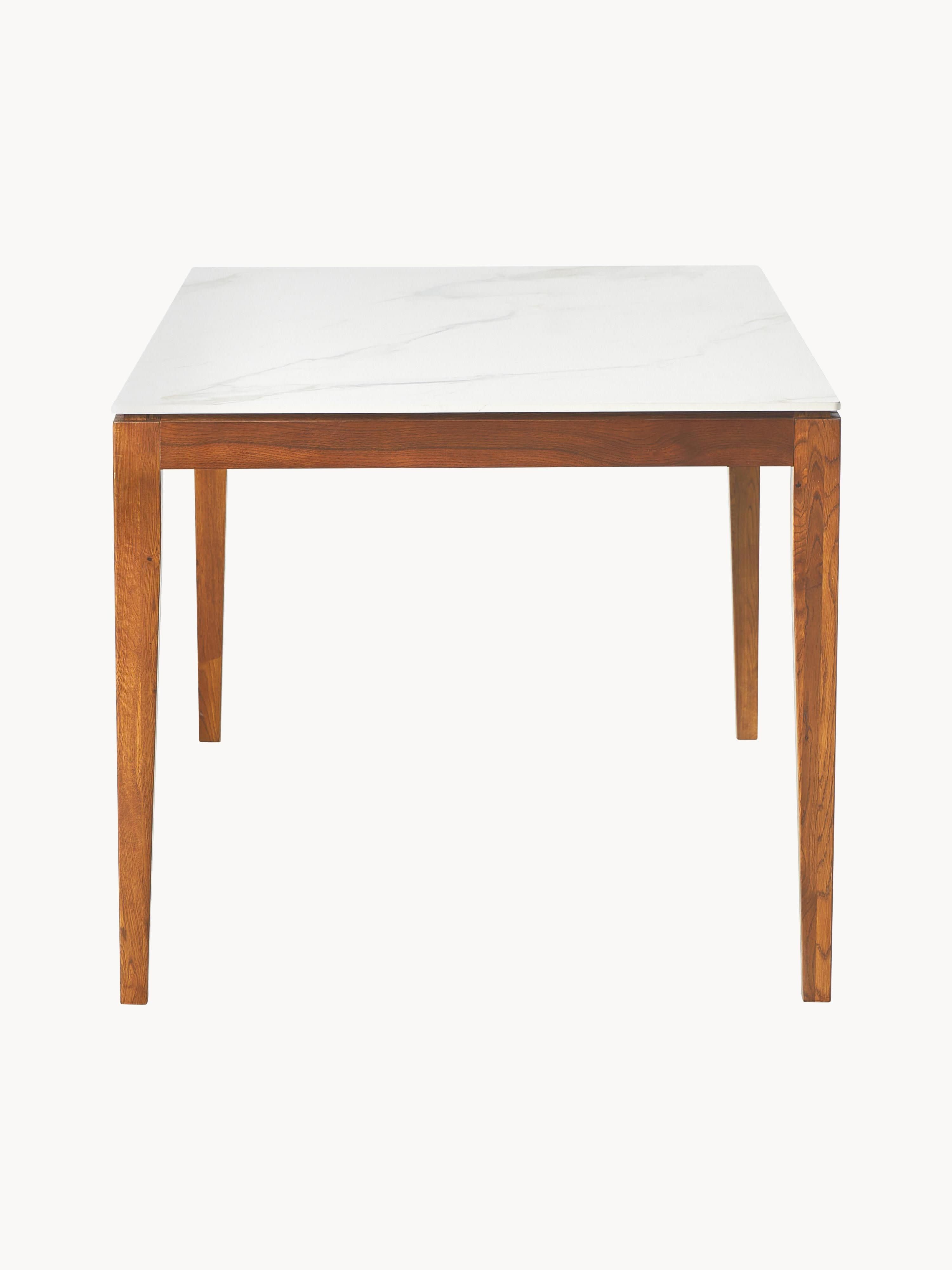 Jackson Marble Effect Dining Table, in various sizes