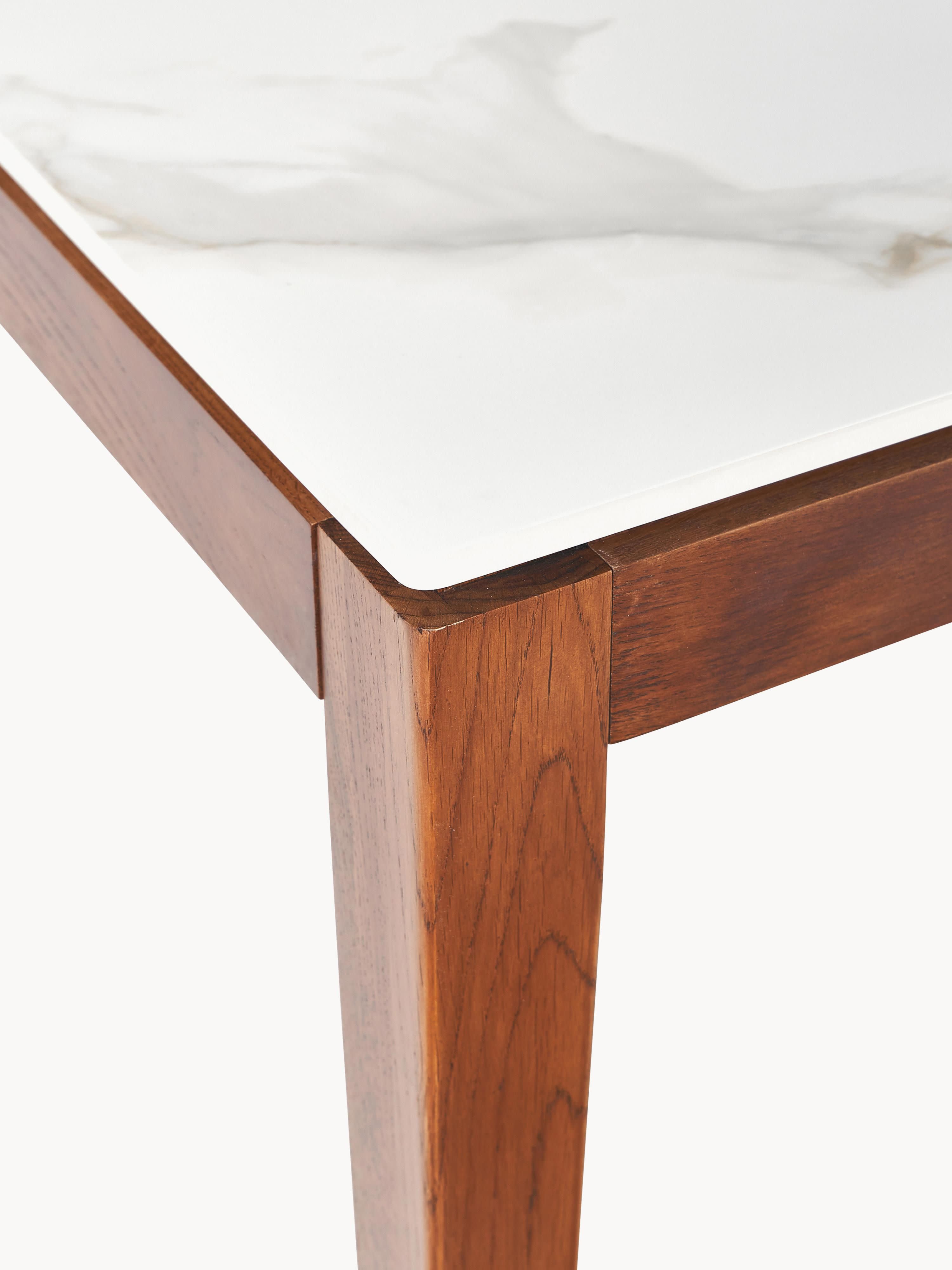 Jackson Marble Effect Dining Table, in various sizes