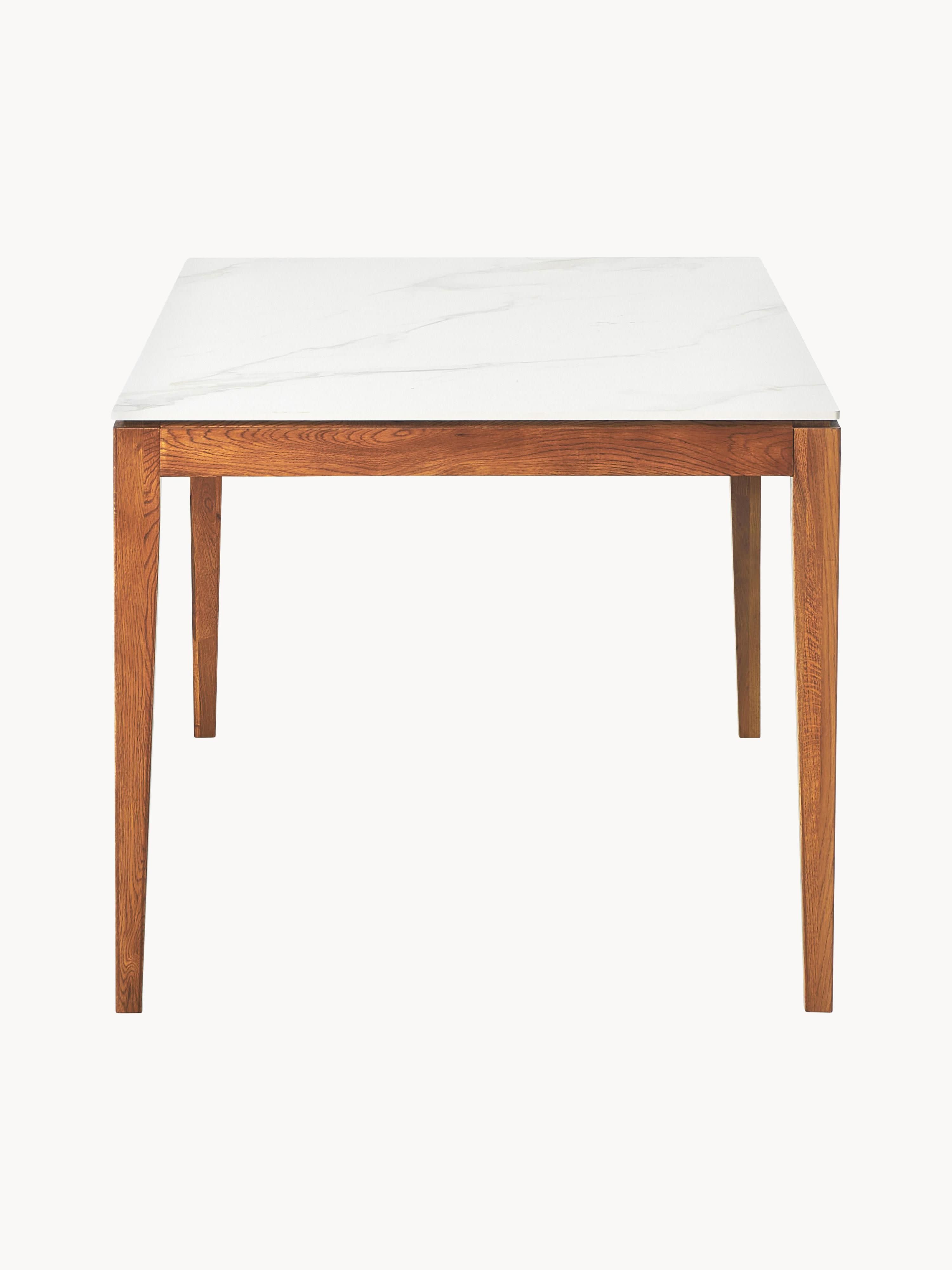 Jackson Marble Effect Dining Table, in various sizes