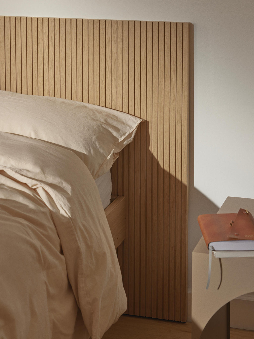 Sato Wooden Bed with Drawers and Headboard