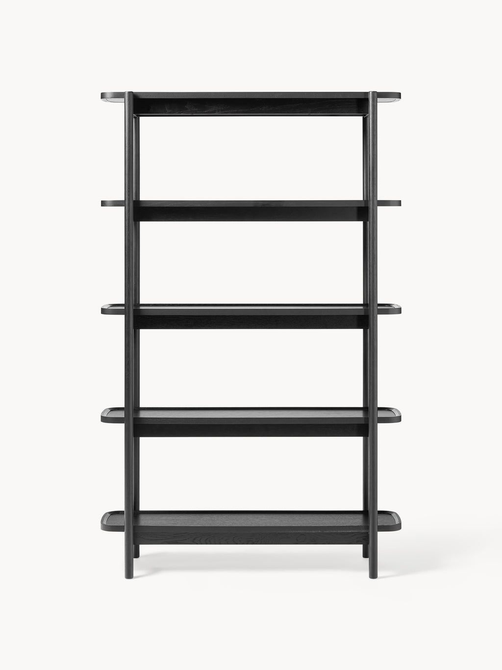 Libby Tall Wooden Shelving Unit
