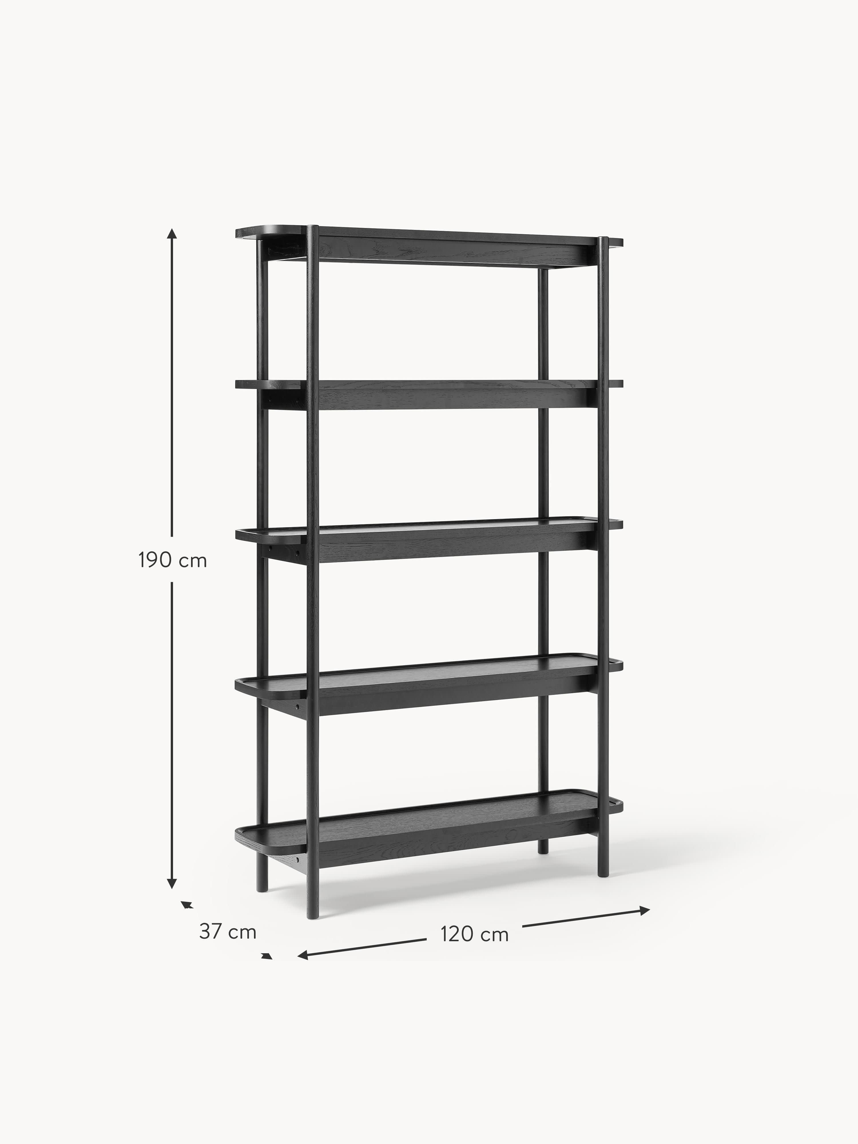 Libby Tall Wooden Shelving Unit