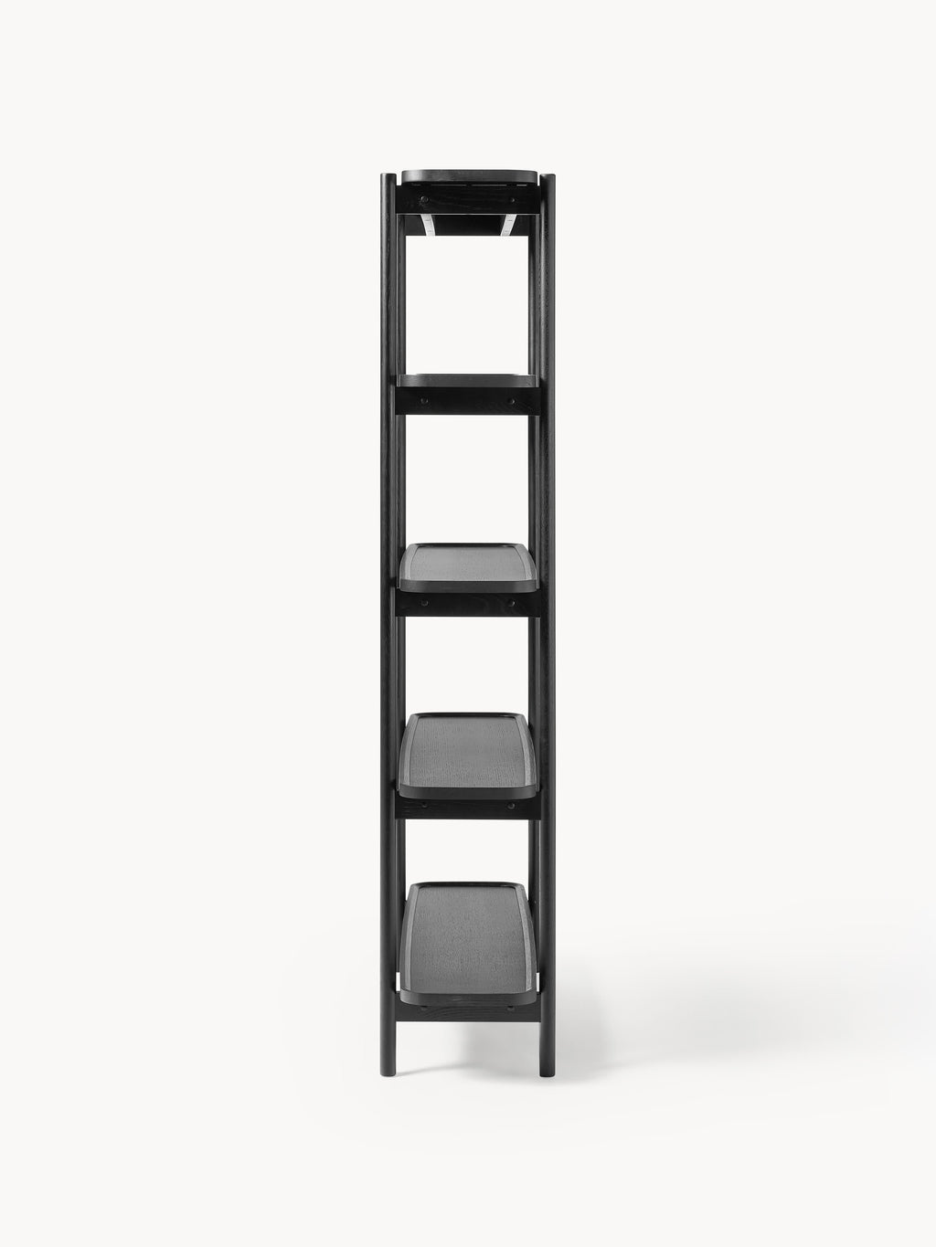 Libby Tall Wooden Shelving Unit