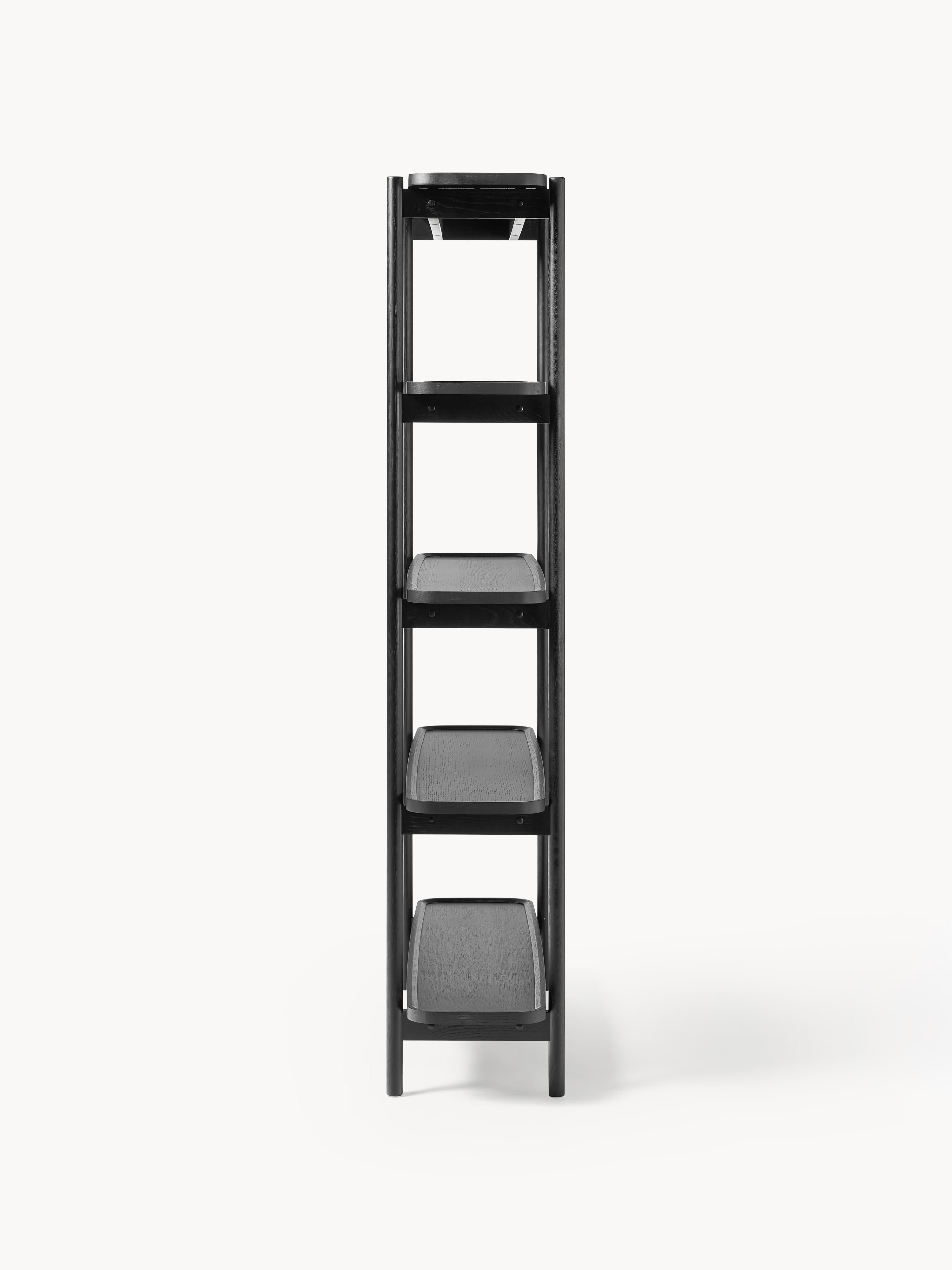 Libby Tall Wooden Shelving Unit