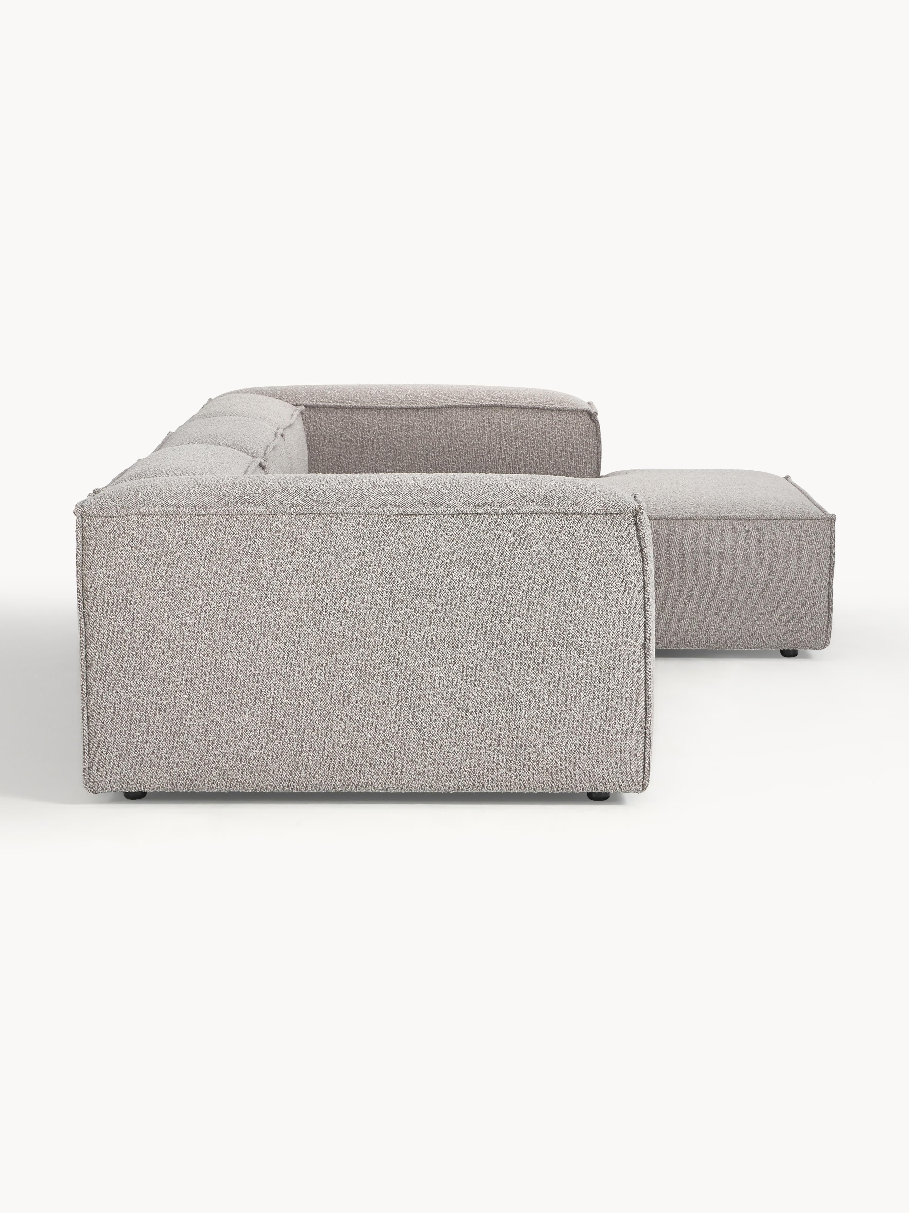 Lennon Bouclé Modular Corner Sofa (4-seater)