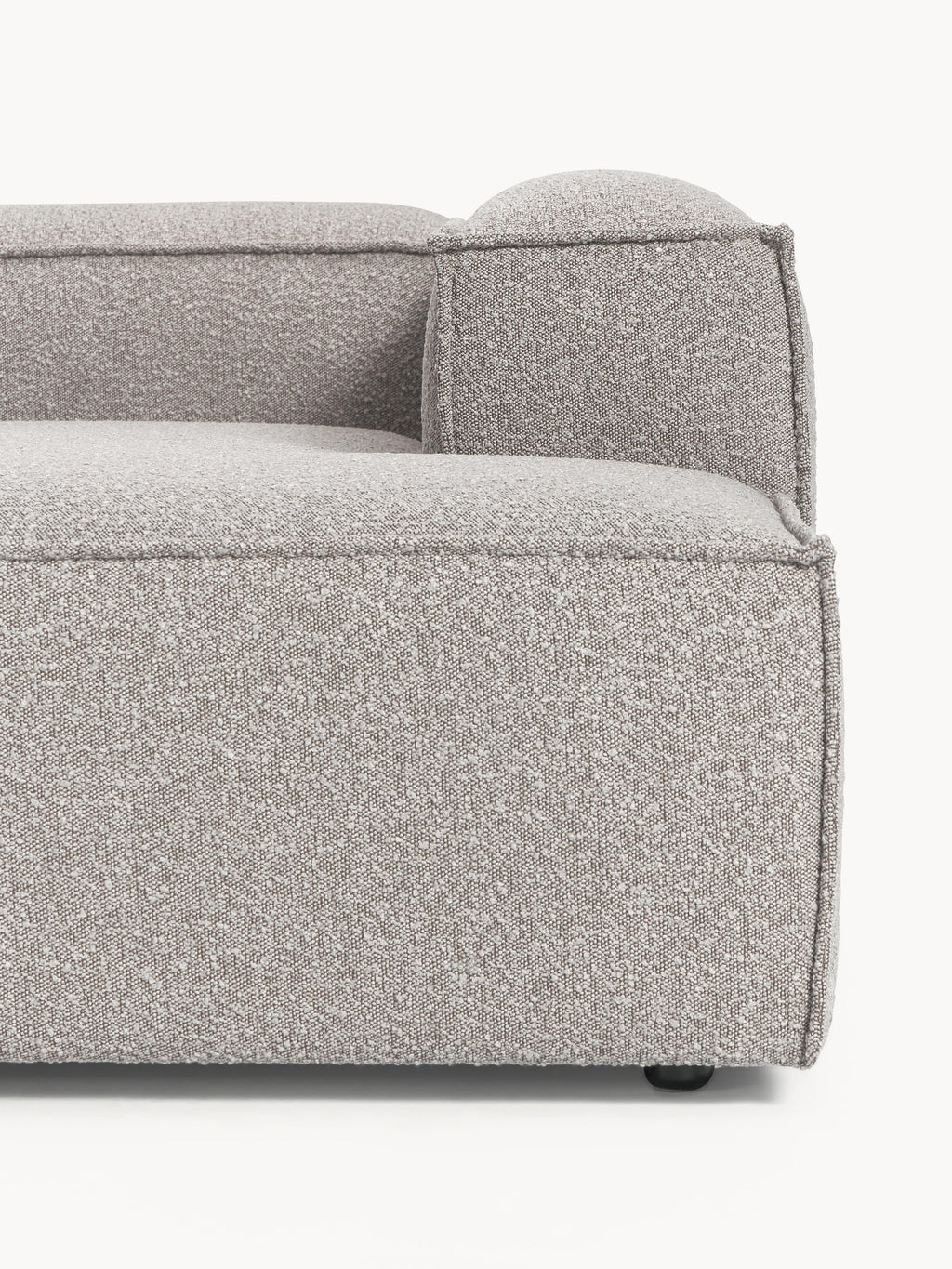 Lennon Bouclé Modular Corner Sofa (4-seater)