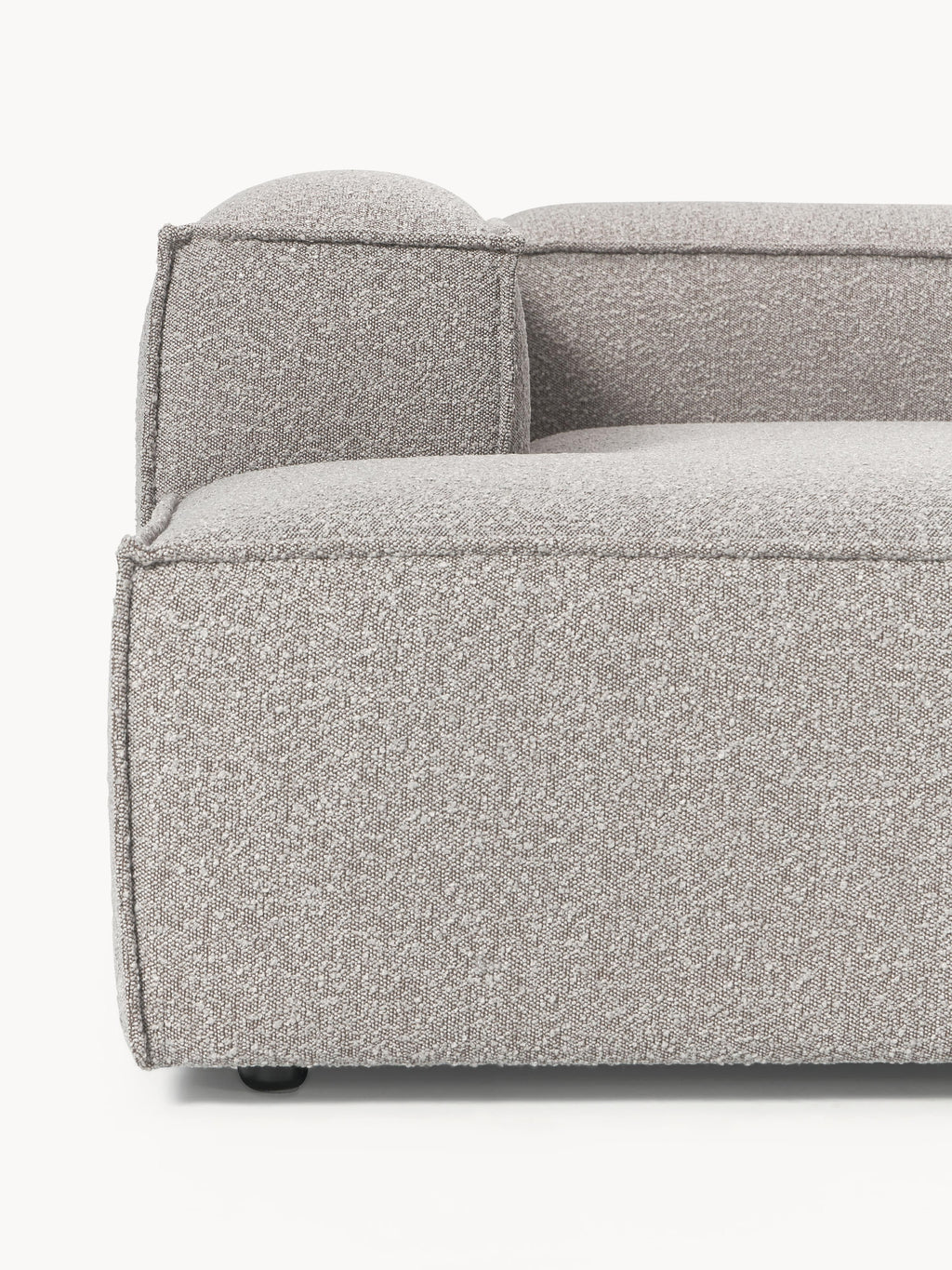 Lennon Bouclé Modular Corner Sofa (4-seater)