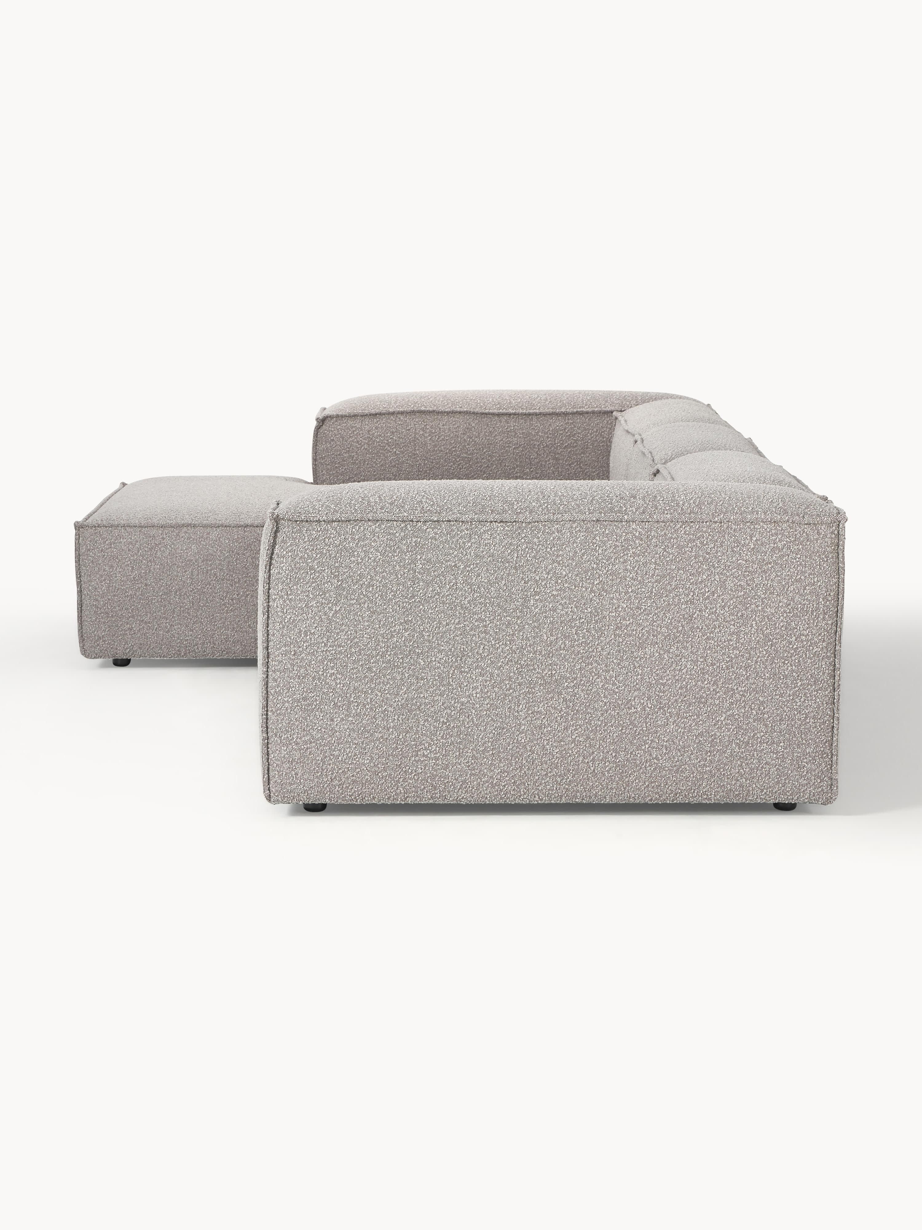 Lennon Bouclé Modular Corner Sofa (4-seater)